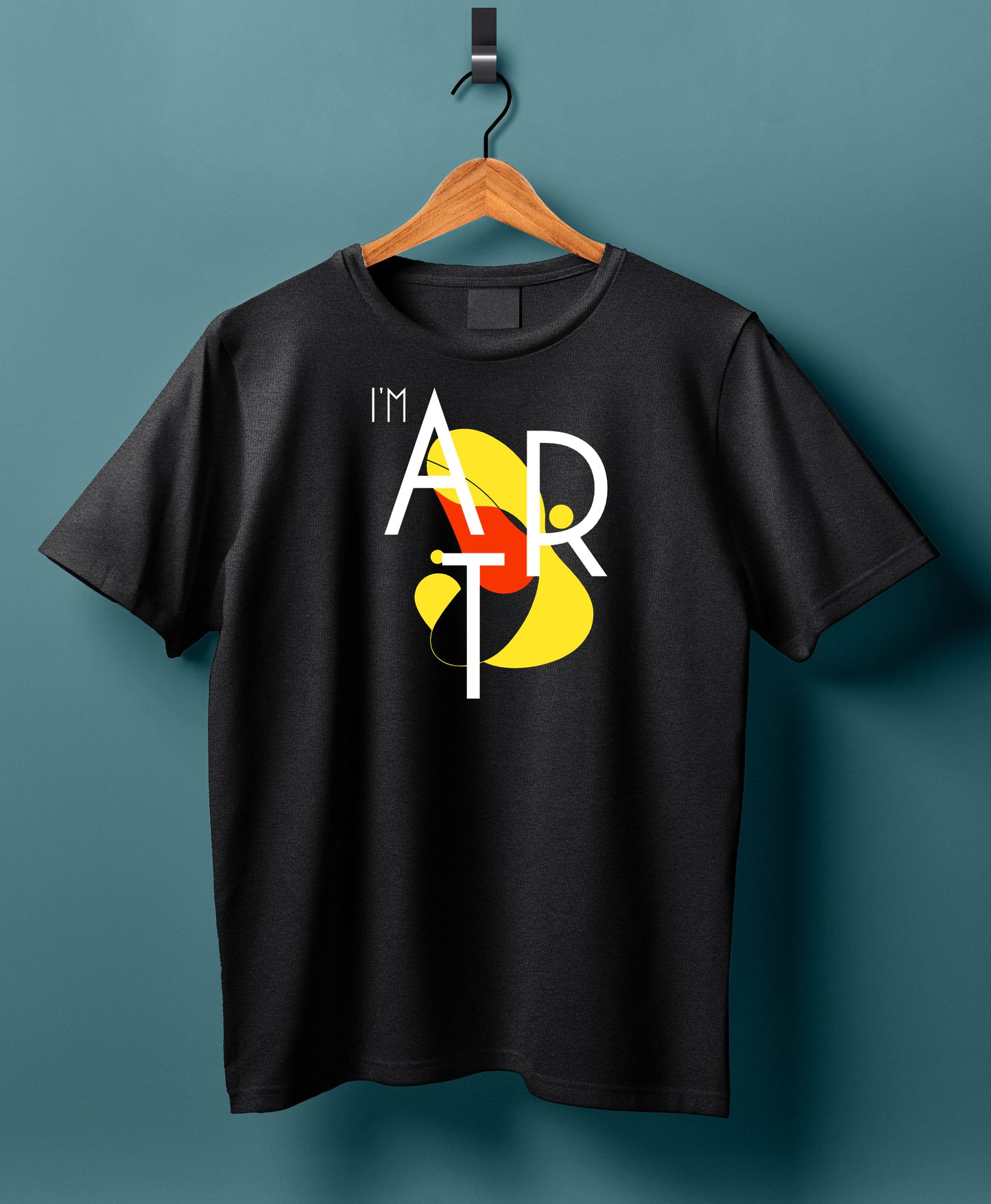 Women Cotton T-Shirt - I'm Art