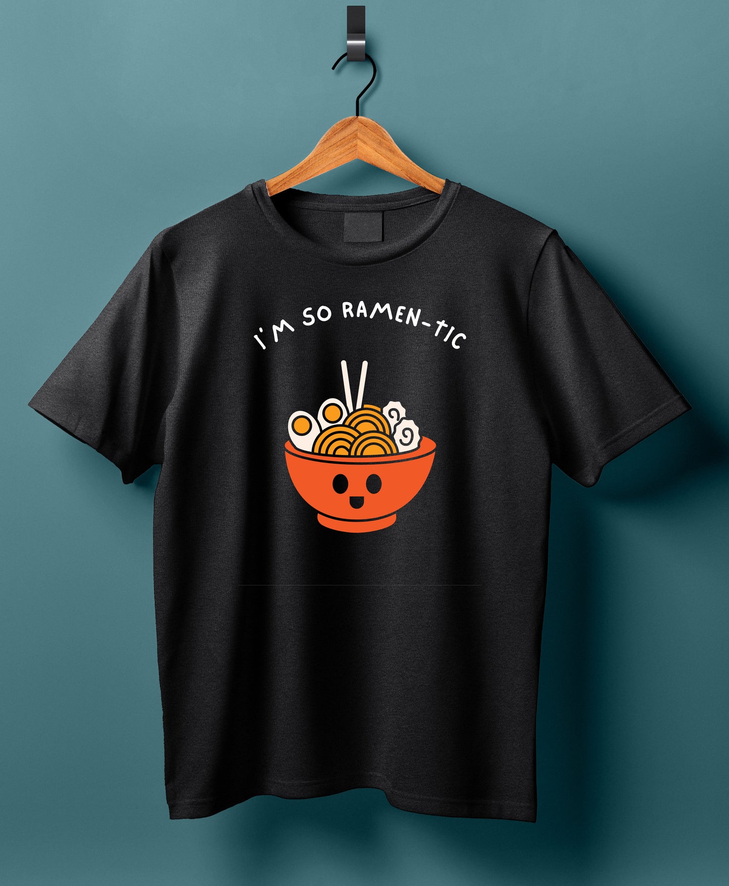 Women Cotton T-Shirt - Ramen-tic