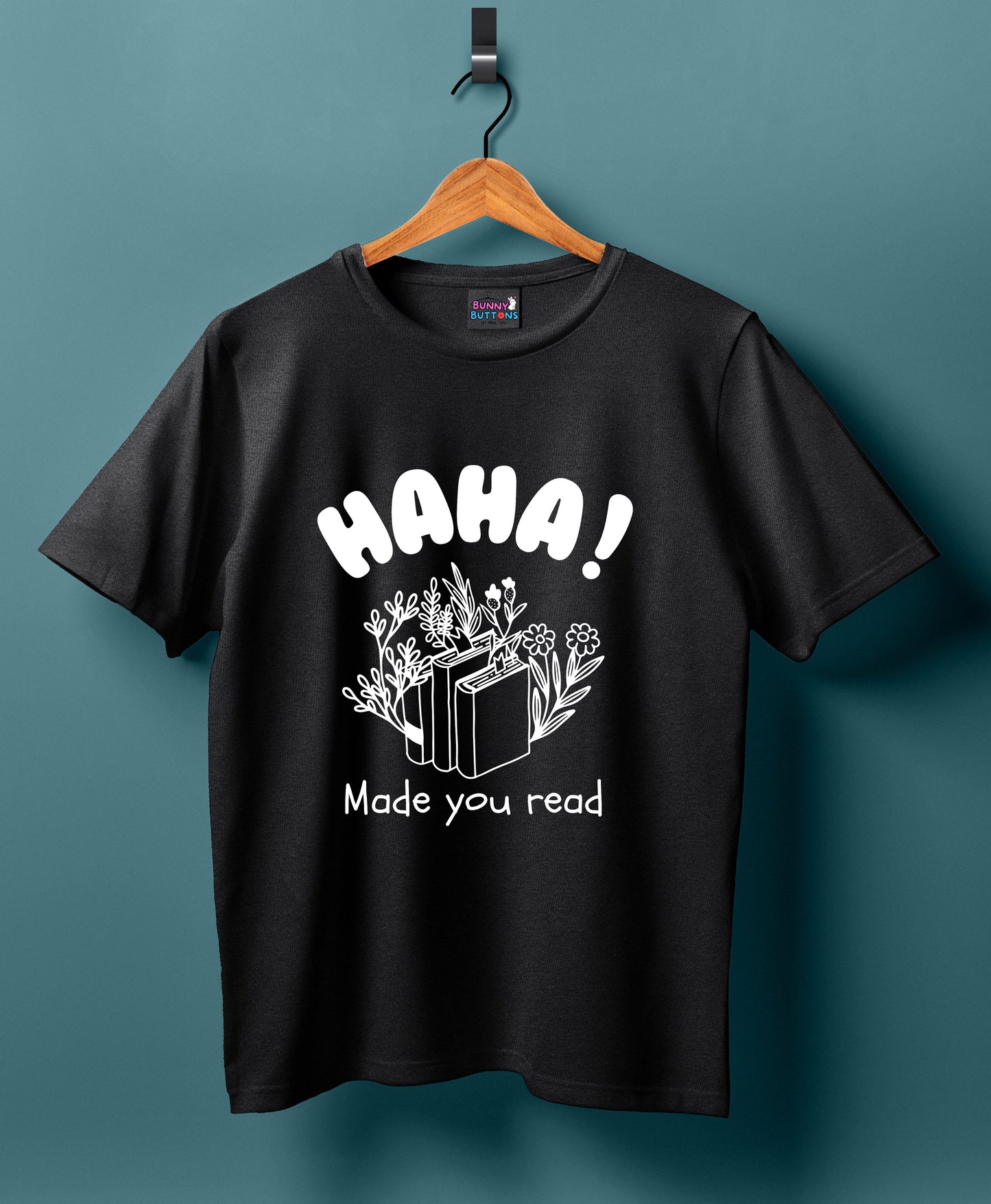 Women Cotton T-Shirt - Made you read