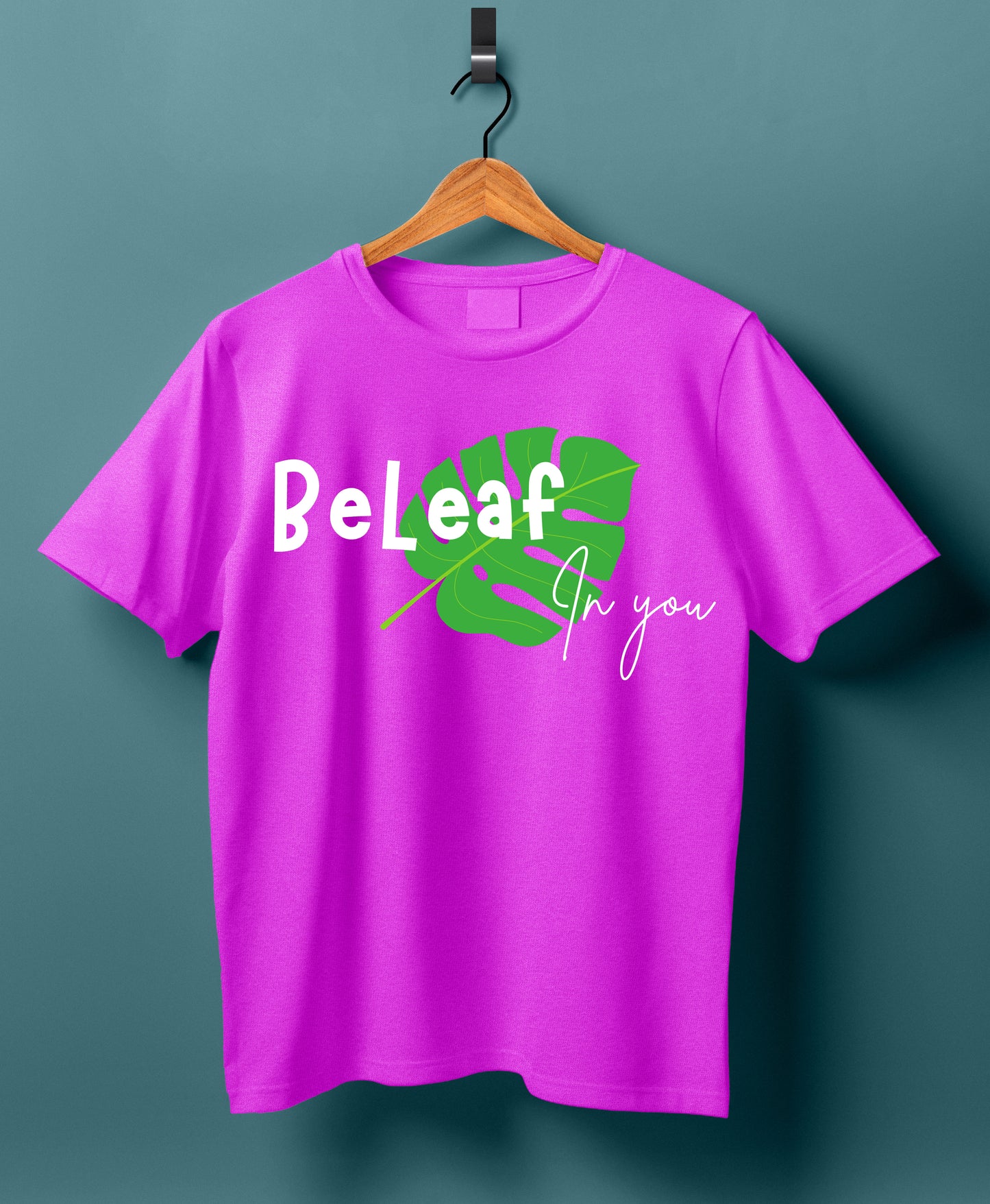 Women Cotton T-Shirt - Be-Leaf