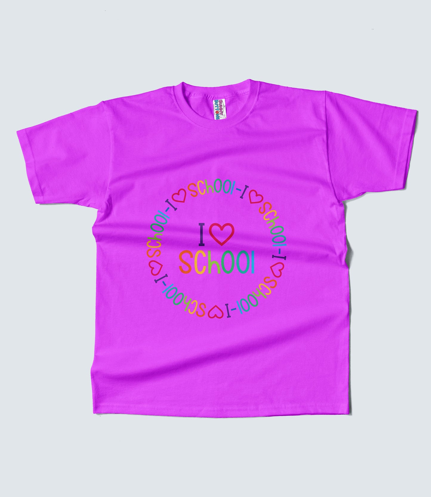 Kids T-Shirt - I Love School (Unisex)