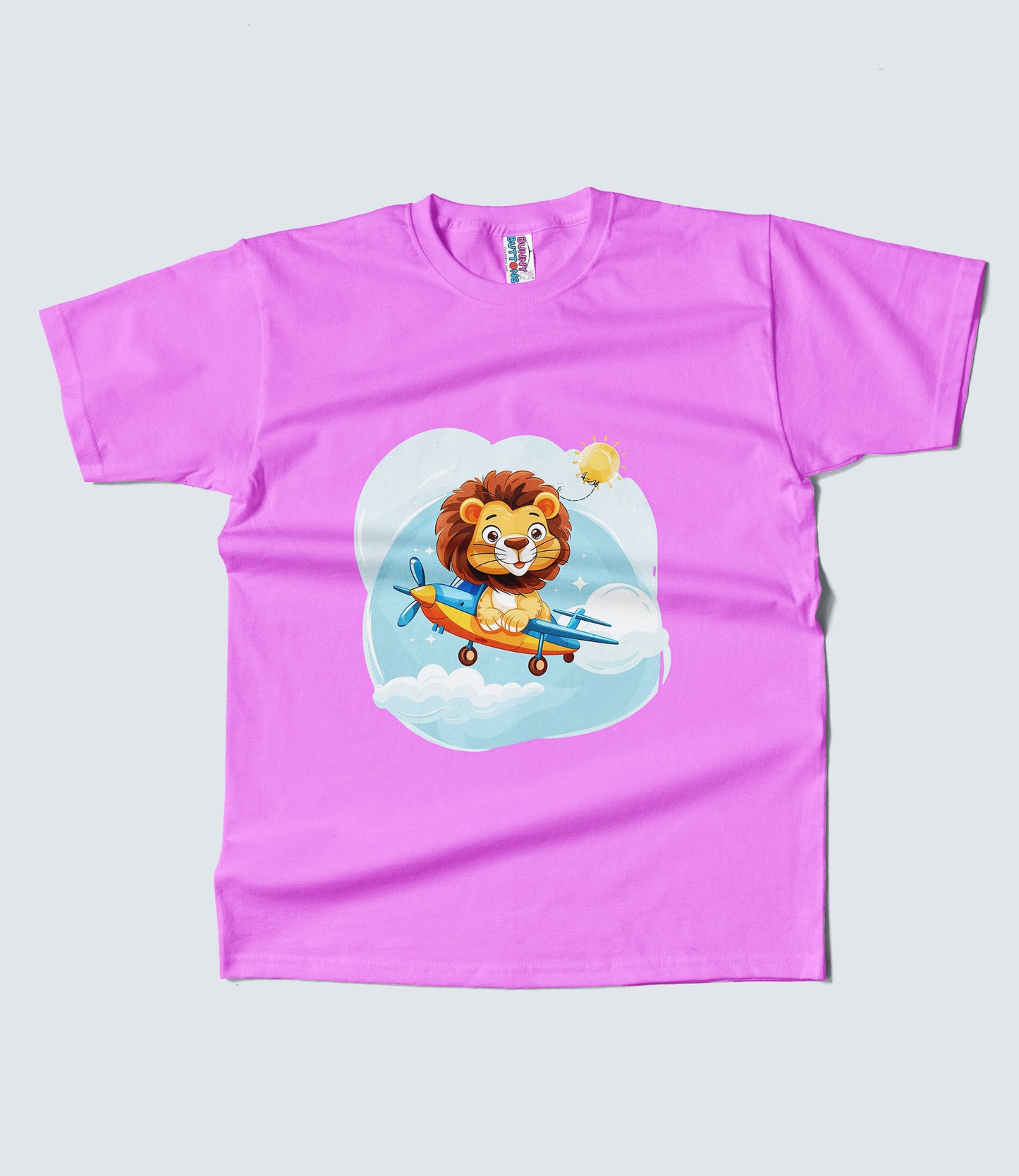 Kids T-Shirt - Lion Pilot (Unisex)