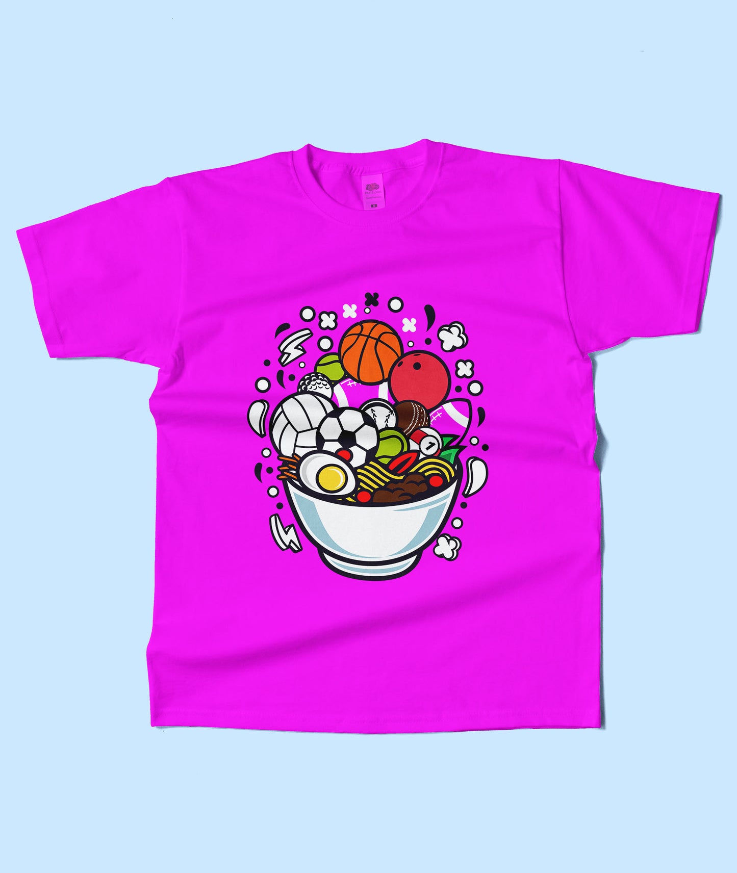 Kids T-Shirt - Ramen Sports Bowl (Unisex)