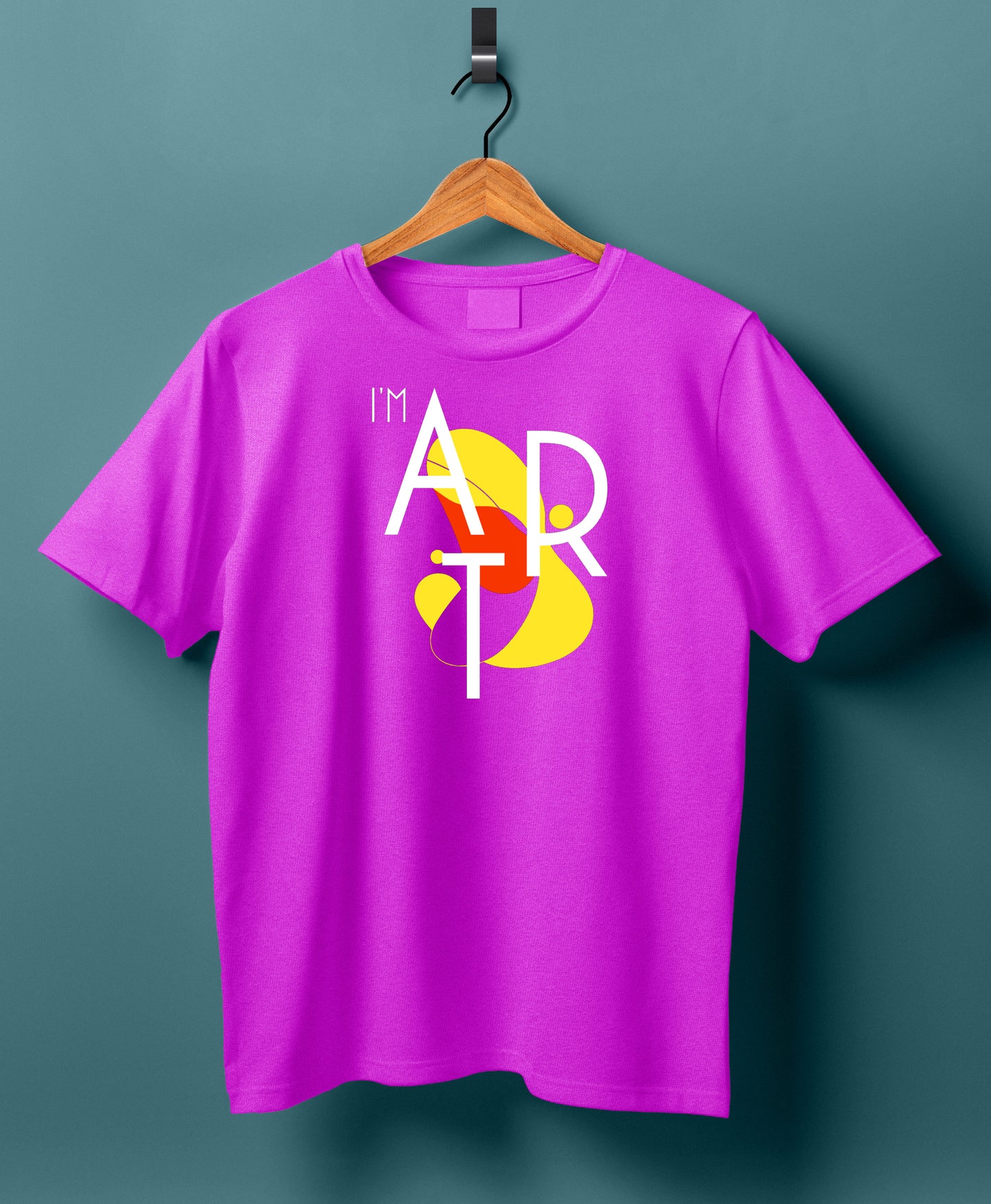 Women Cotton T-Shirt - I'm Art