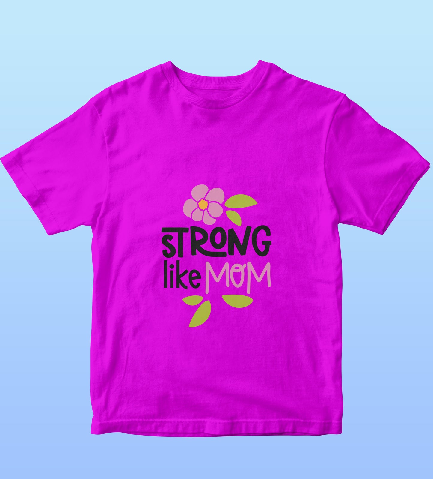 Kids T-Shirt - Strong like mom (Unisex)