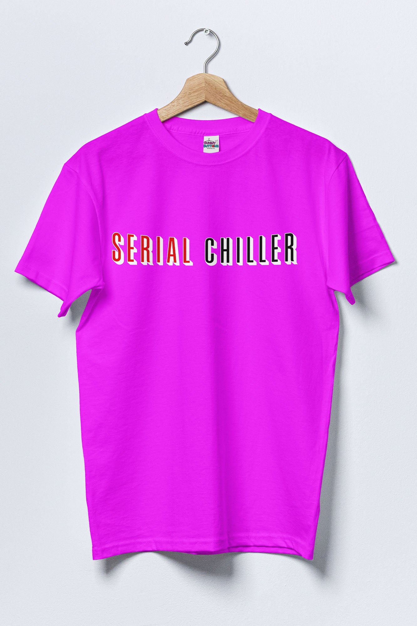 Women Cotton T-Shirt - Serial Chiller