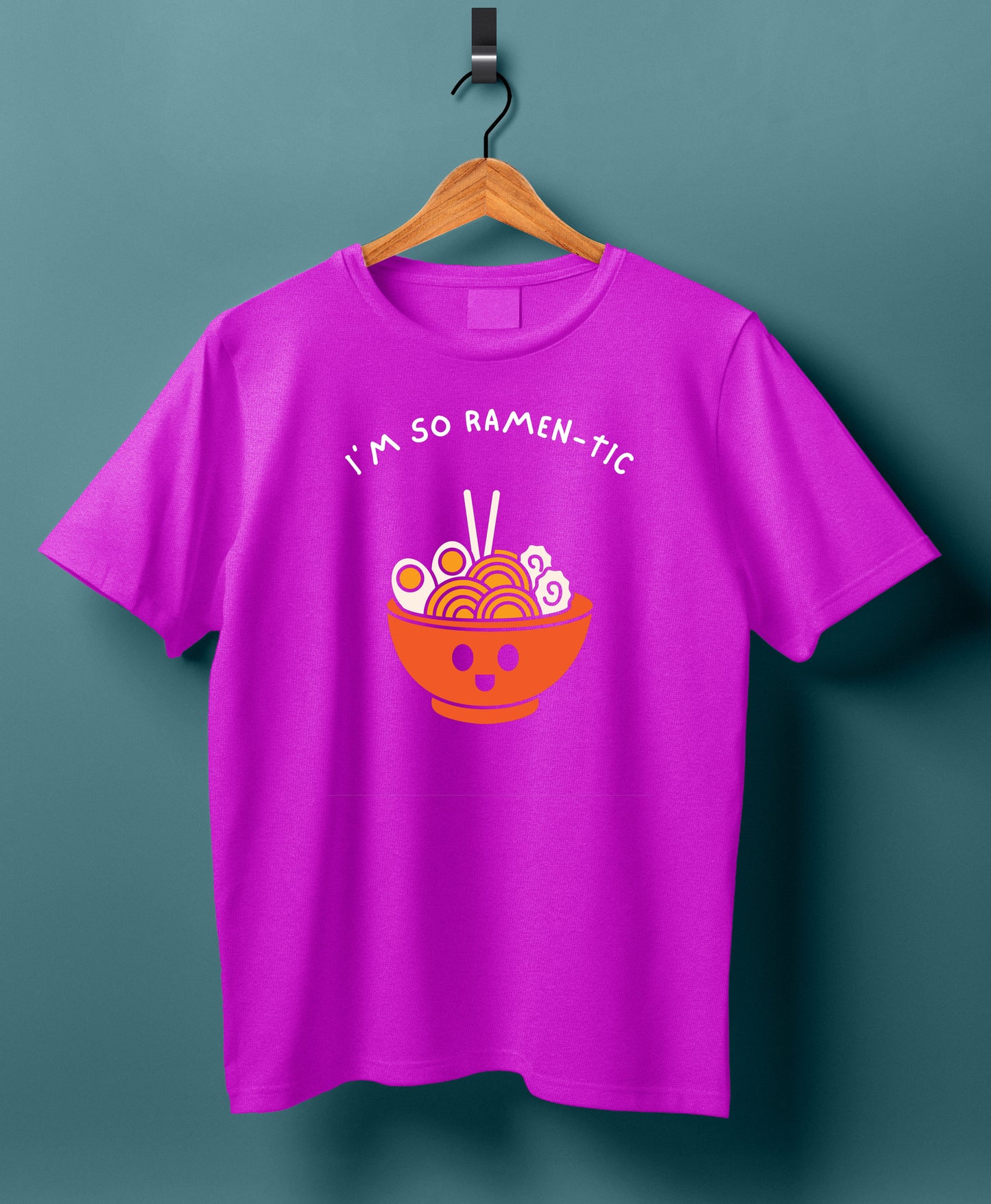 Women Cotton T-Shirt - Ramen-tic