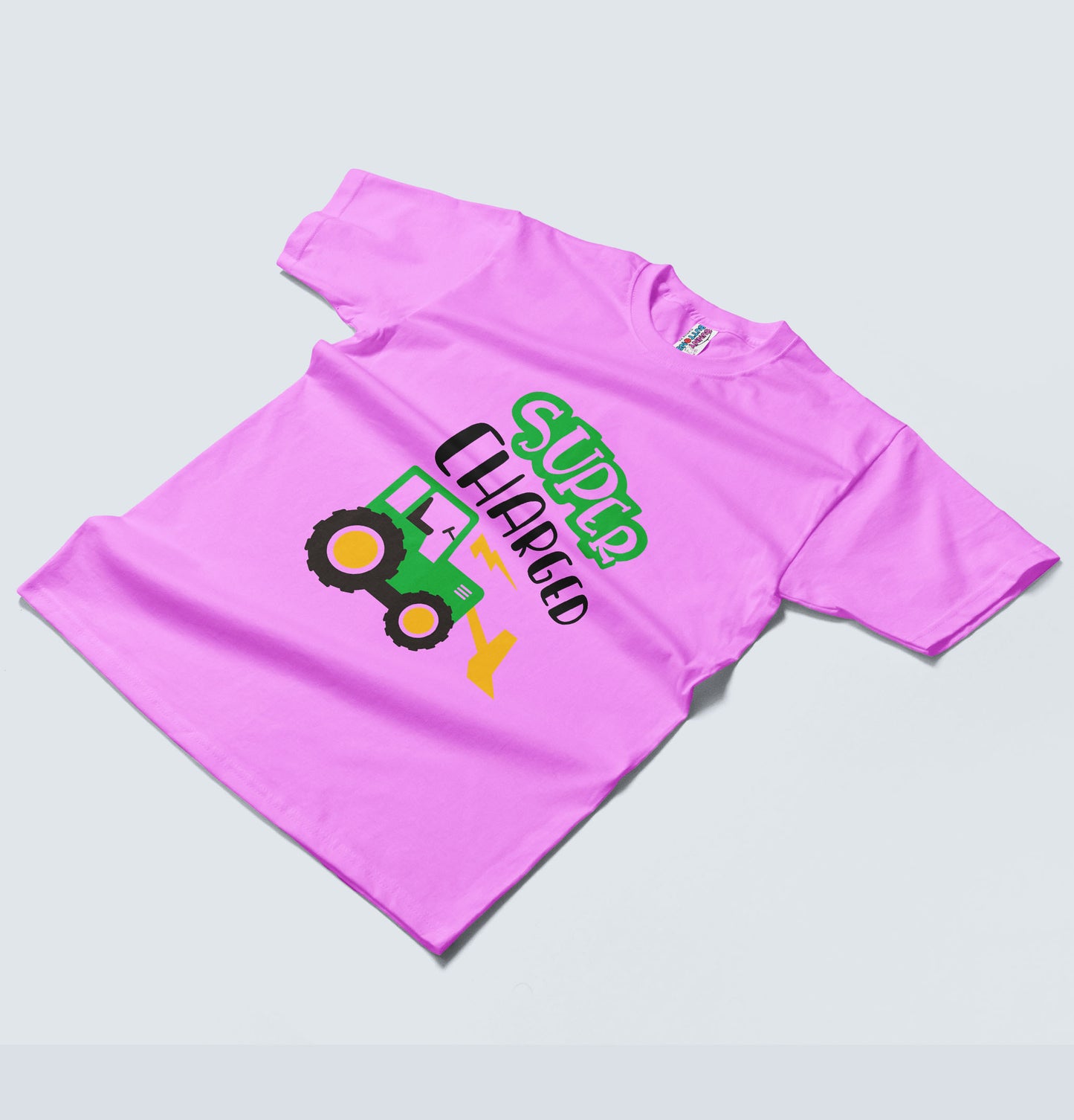 Kids T-Shirt - Charged Tractor (Unisex)