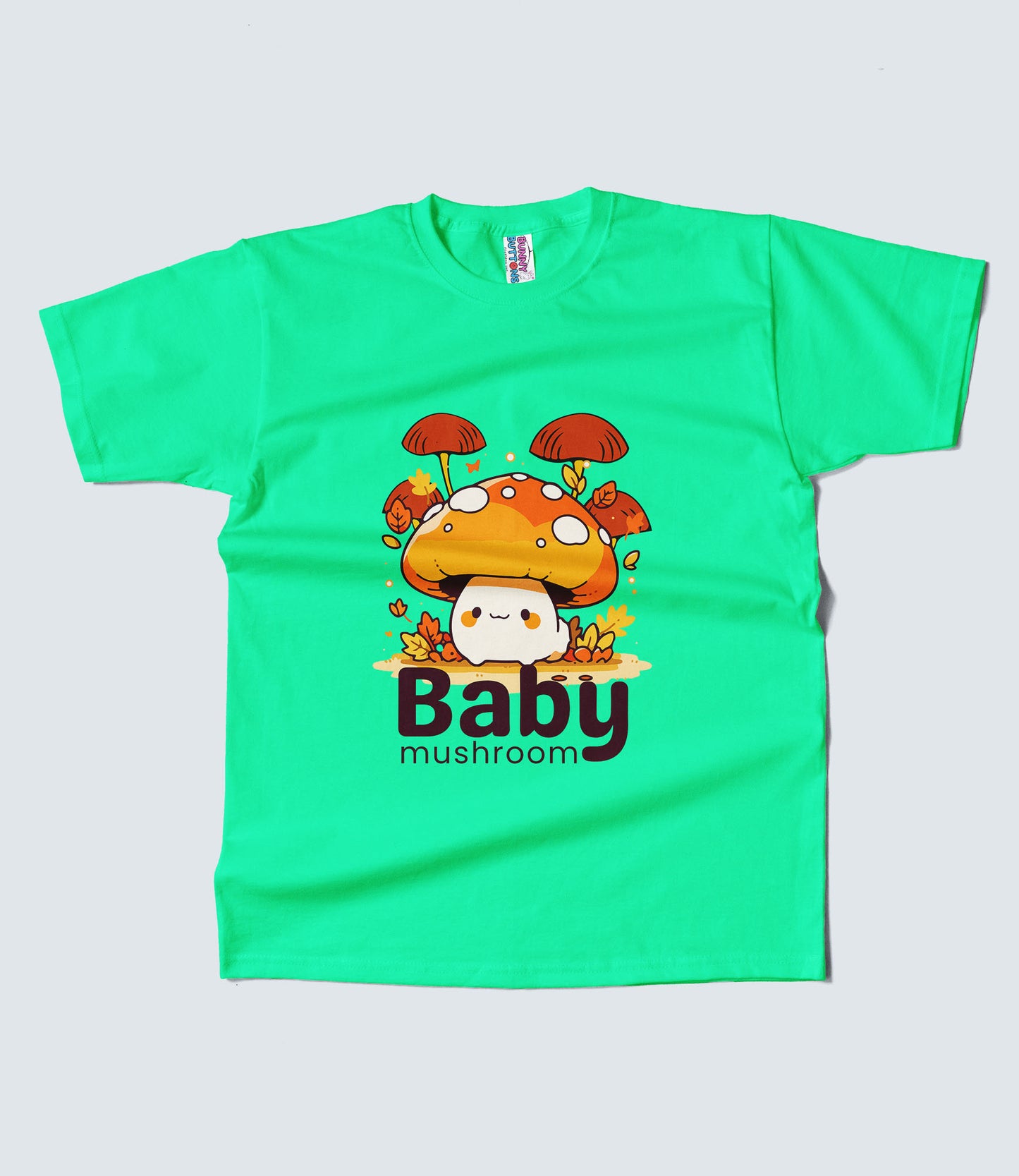 Kids T-Shirt - Baby Mushroom (Unisex)