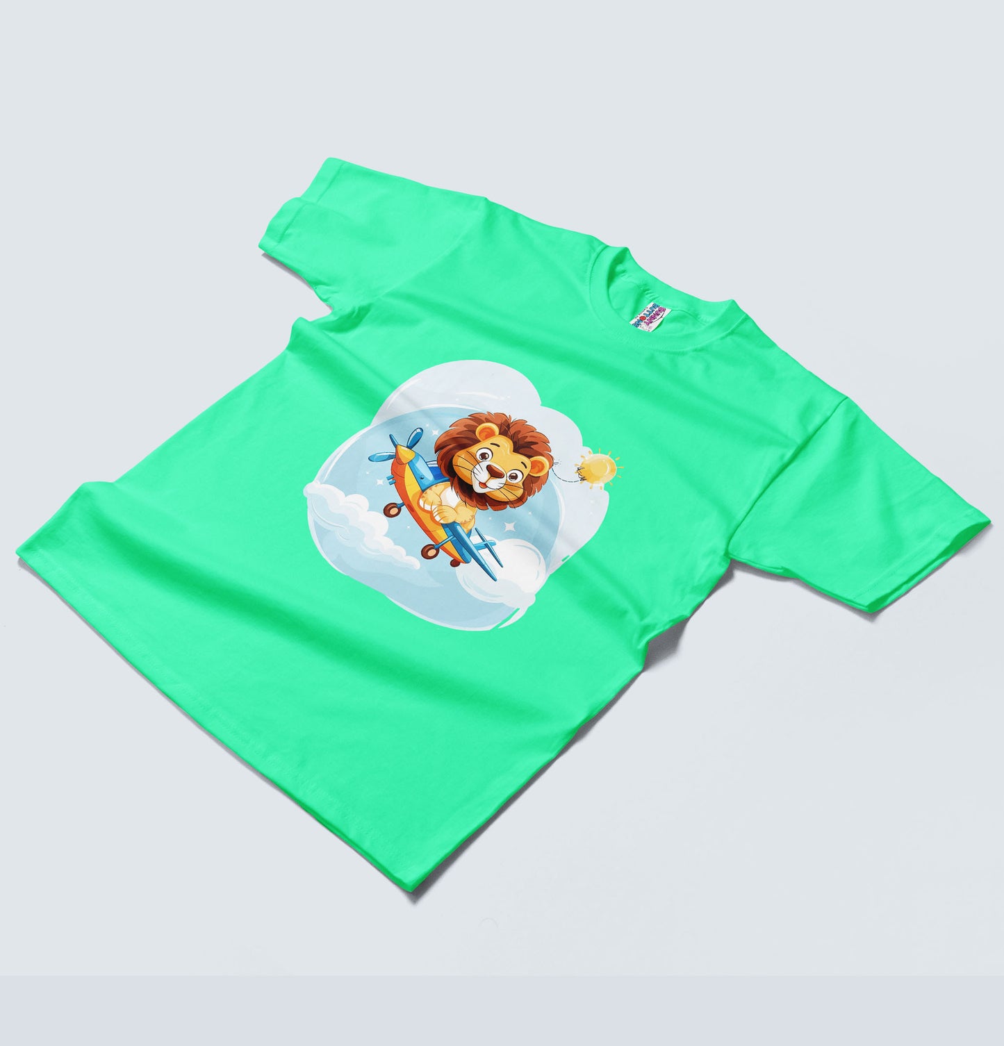 Kids T-Shirt - Lion Pilot (Unisex)