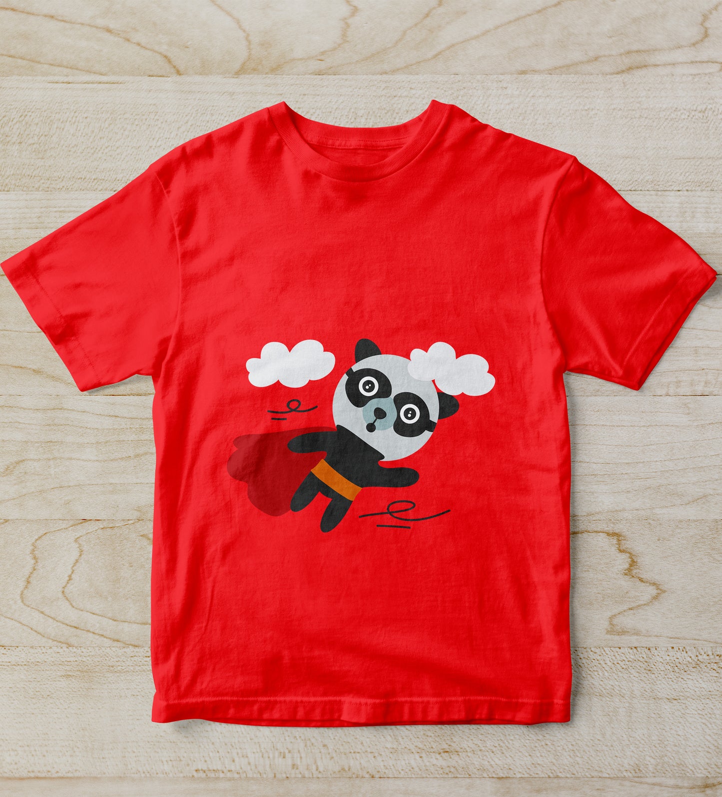 Kids T-Shirt - Superhero Panda (Unisex)