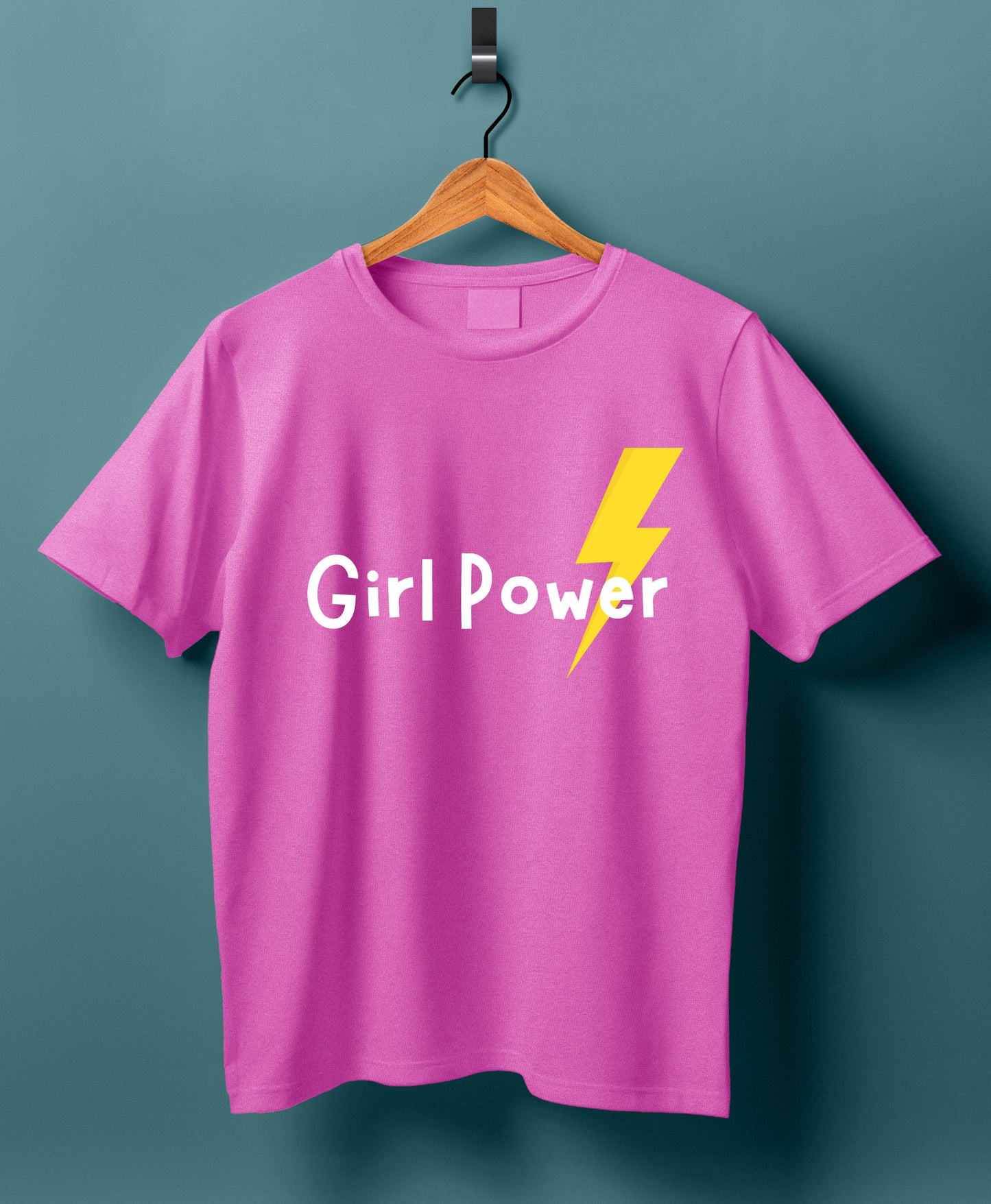 Women Cotton T-Shirt - Girl Power