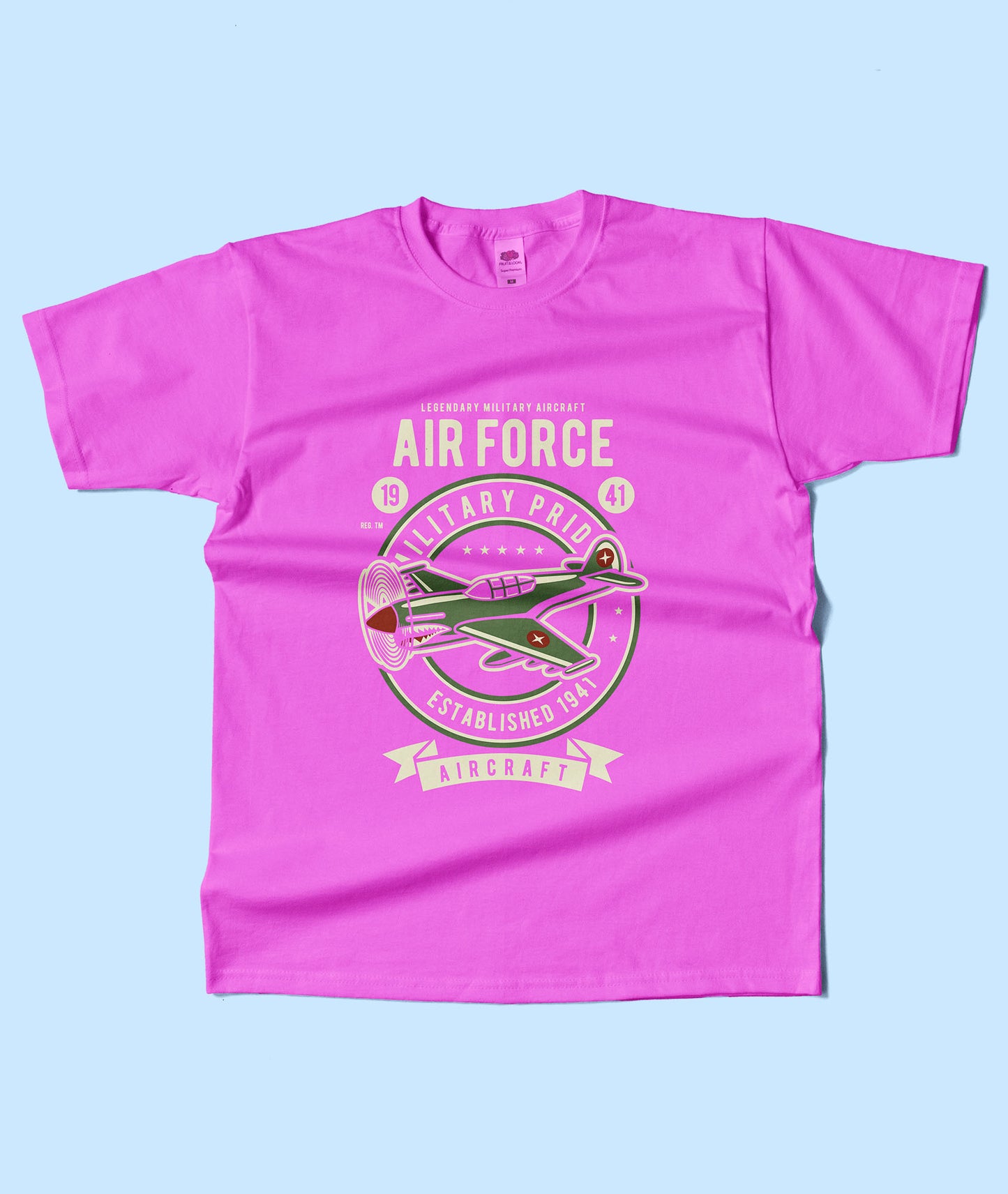 Kids T-Shirt - Airforce Plane (Unisex)