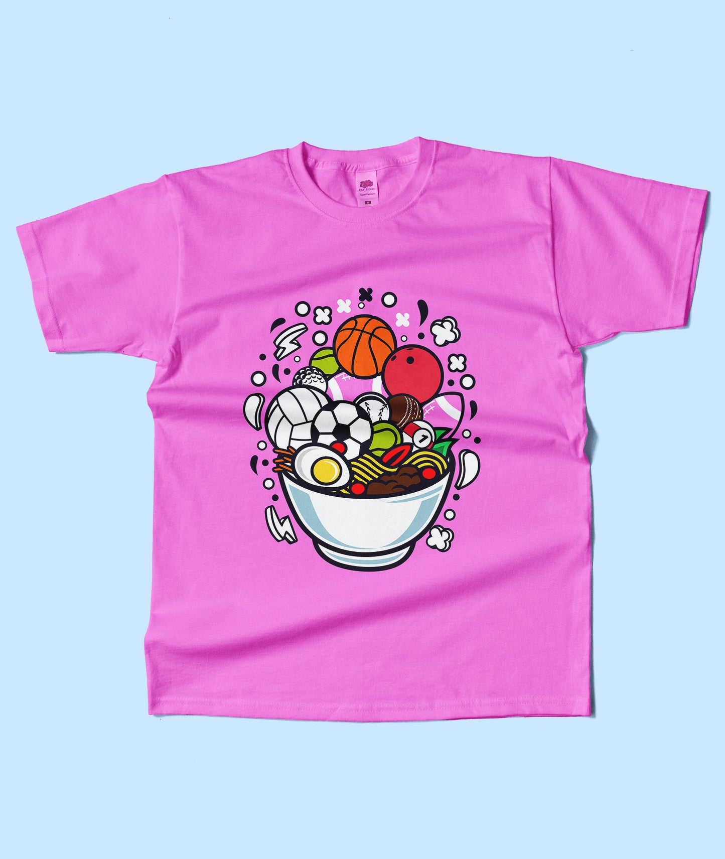 Kids T-Shirt - Ramen Sports Bowl (Unisex)
