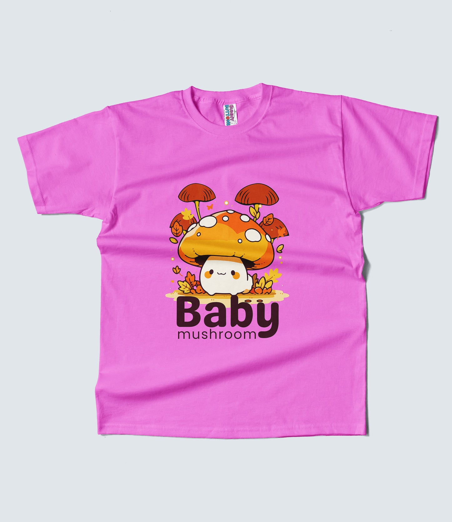 Kids T-Shirt - Baby Mushroom (Unisex)
