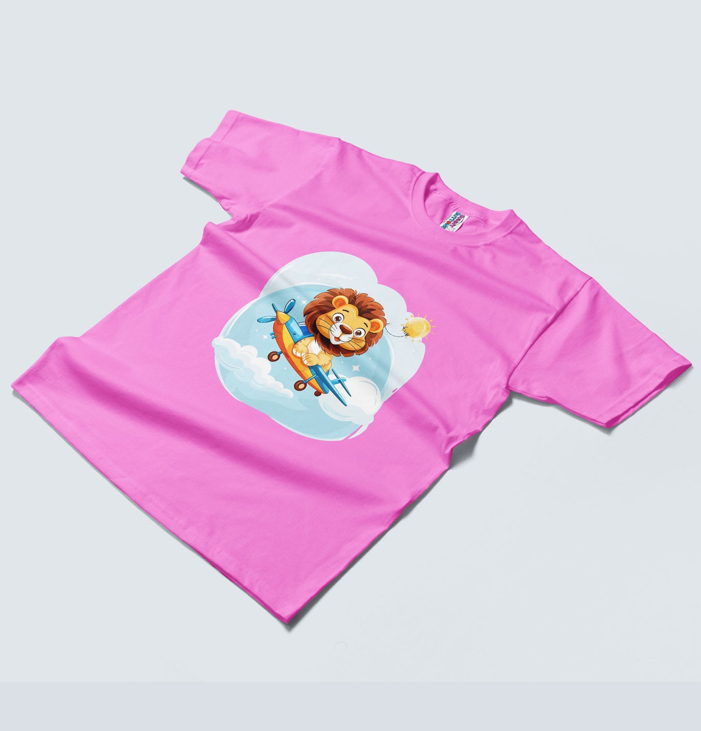 Kids T-Shirt - Lion Pilot (Unisex)