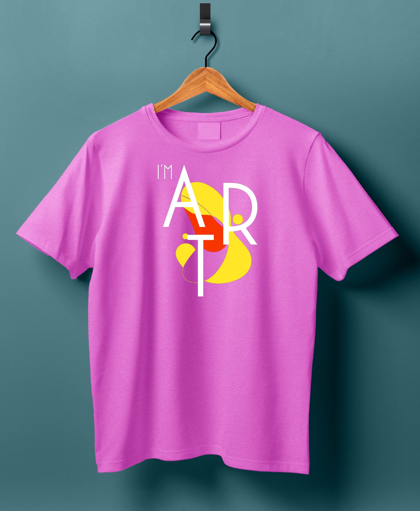 Women Cotton T-Shirt - I'm Art