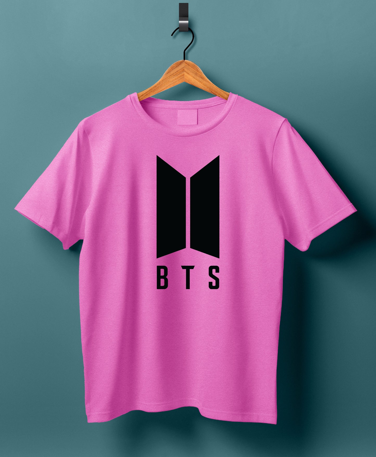 Women Cotton T-Shirt - BTS Logo