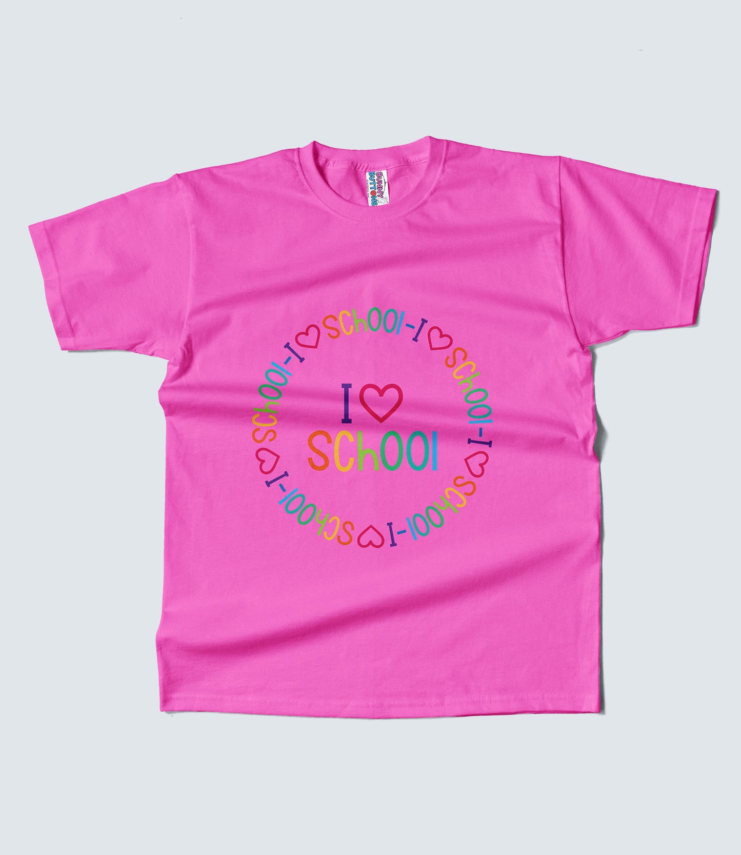 Kids T-Shirt - I Love School (Unisex)