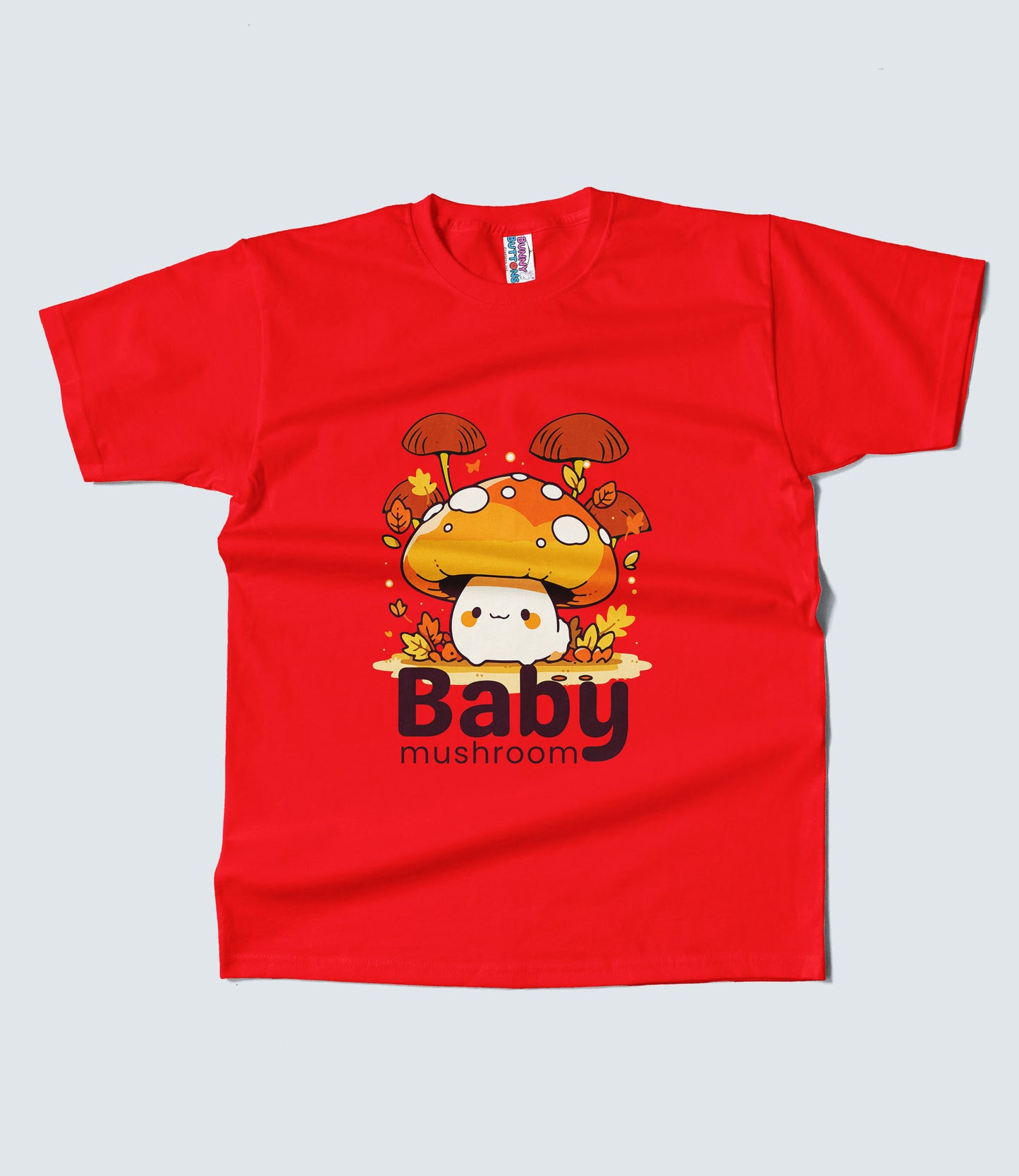 Kids T-Shirt - Baby Mushroom (Unisex)