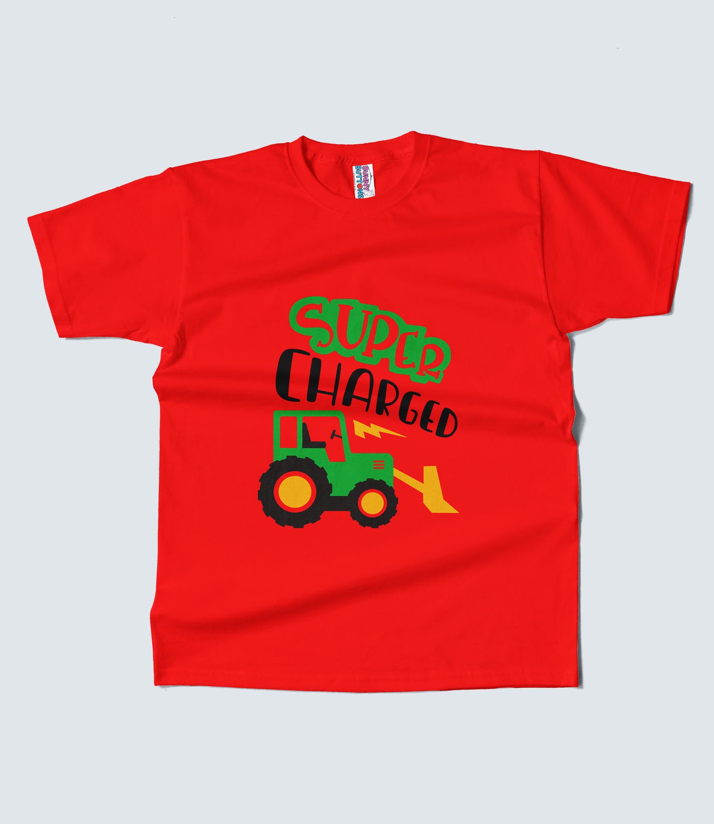 Kids T-Shirt - Charged Tractor (Unisex)