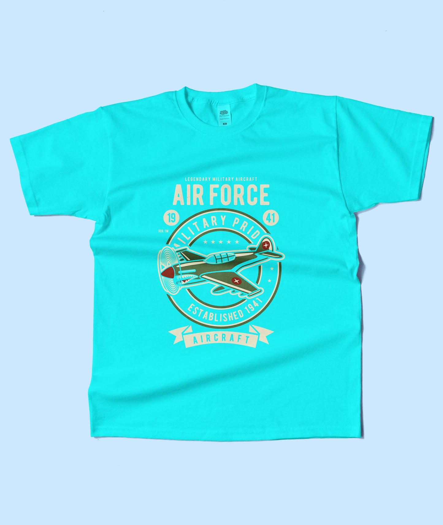 Kids T-Shirt - Airforce Plane (Unisex)