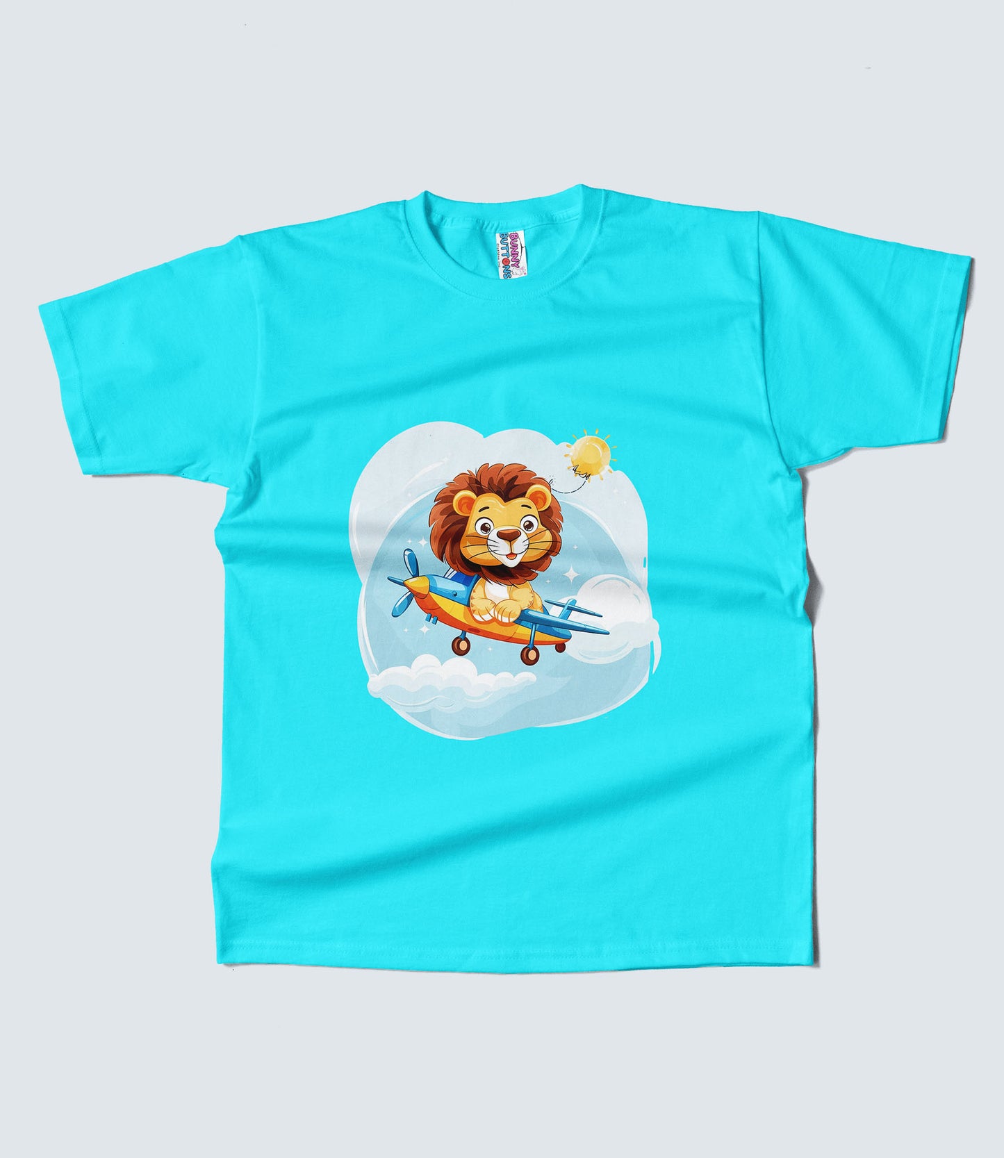 Kids T-Shirt - Lion Pilot (Unisex)