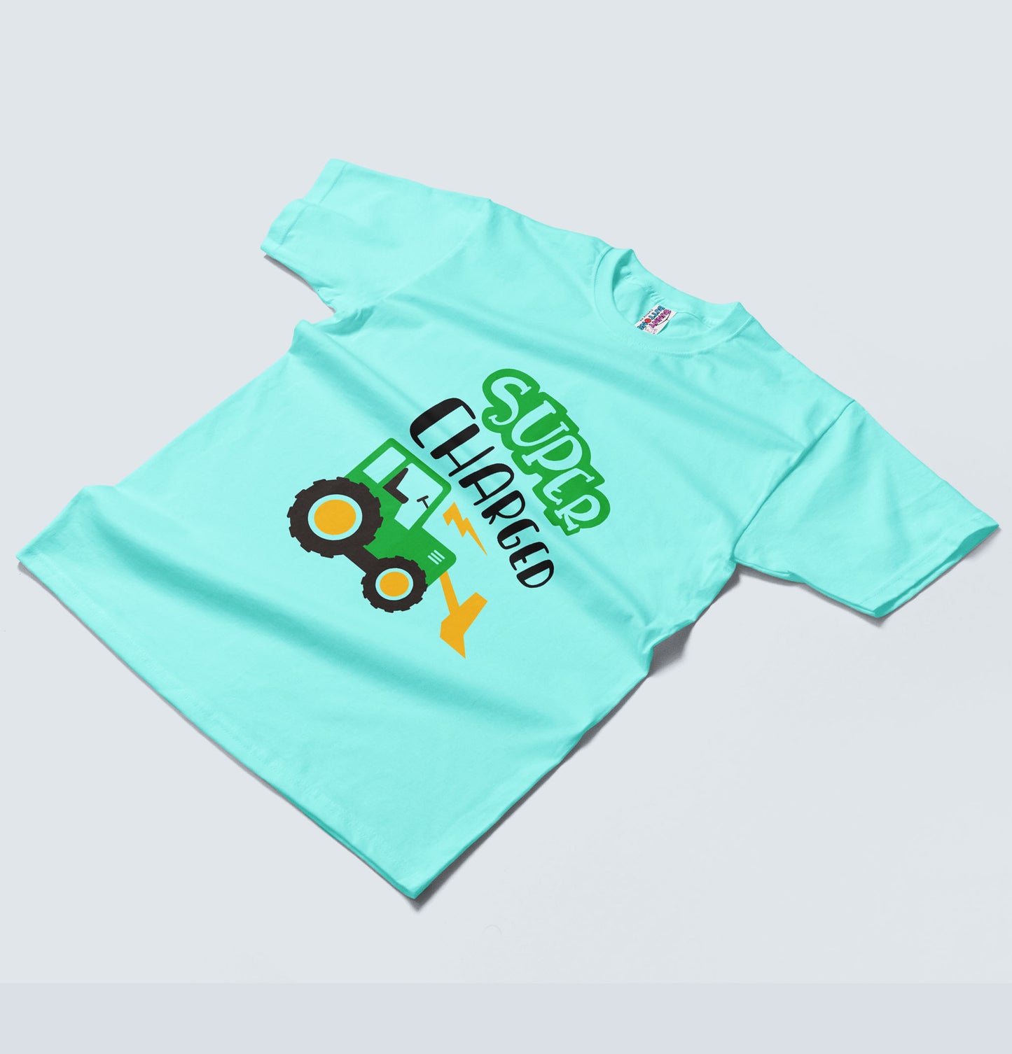 Kids T-Shirt - Charged Tractor (Unisex)