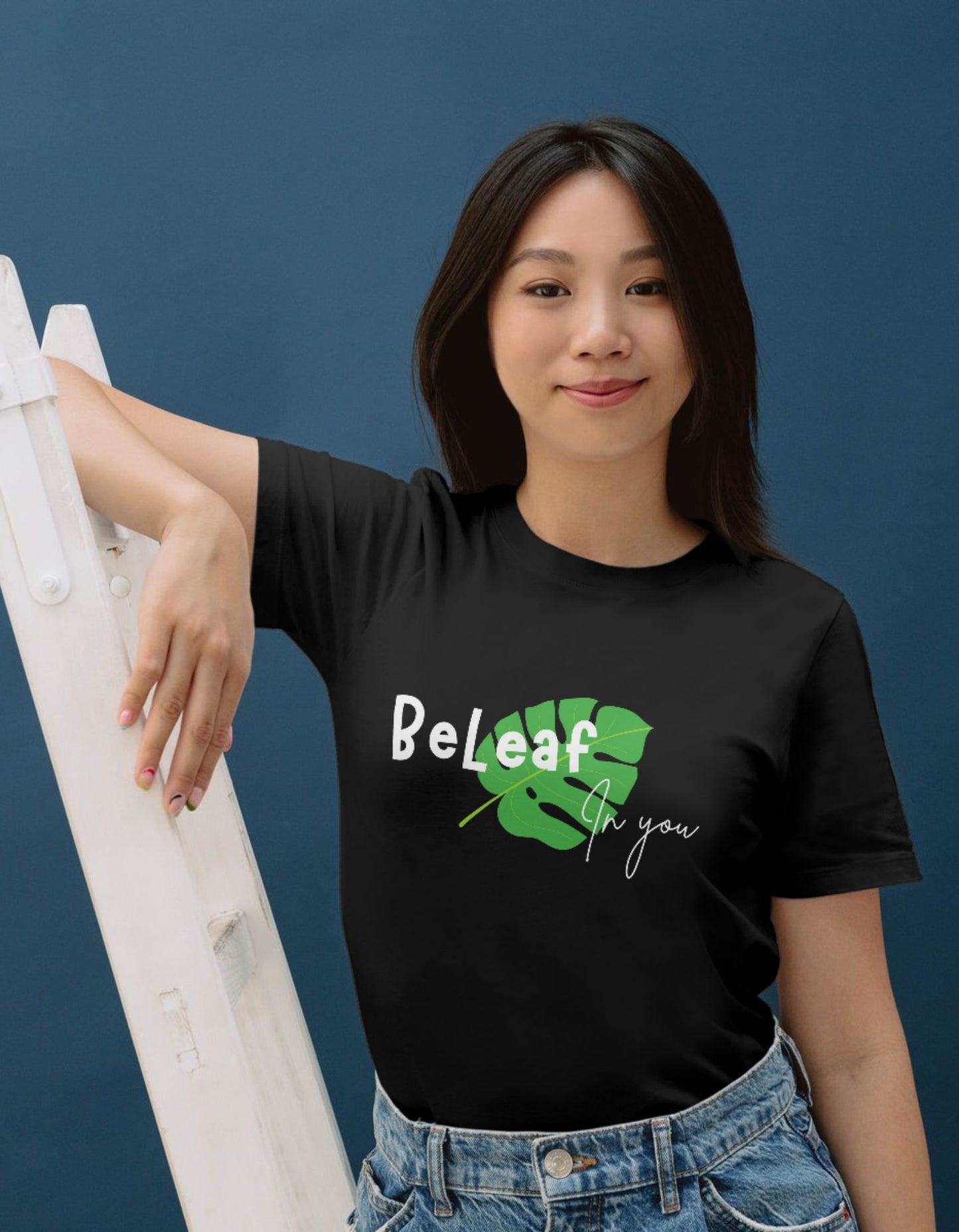 Women Cotton T-Shirt - Be-Leaf