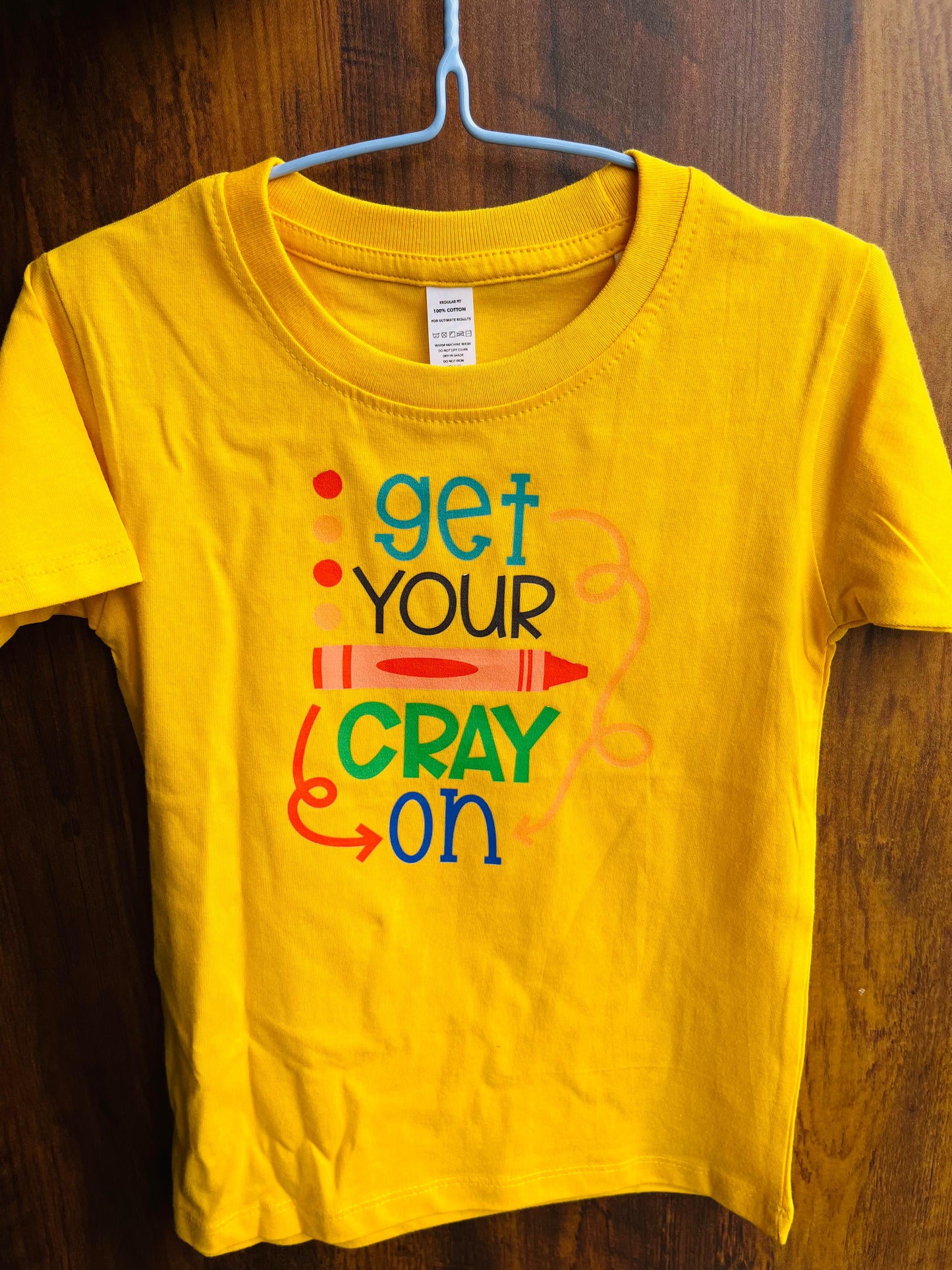 Kids T-Shirt - Cray-on (Unisex)