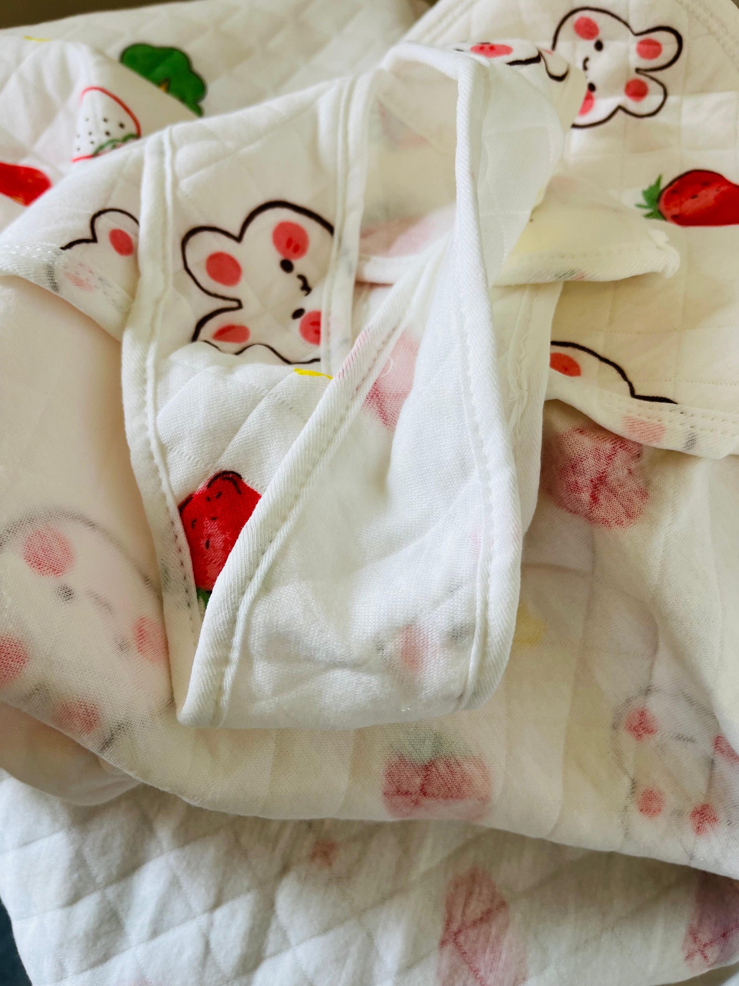 Eco - Muslin Cotton Hooded Blanket cum Towel | Pretty Peach | (0 Months to 30 Months)