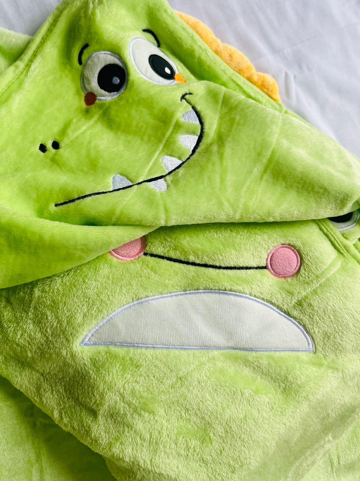 Light Green Soft Towel/Blanket - Premium | Soft | Cozy | Skin-Friendly | (0 Months to 30 Months)