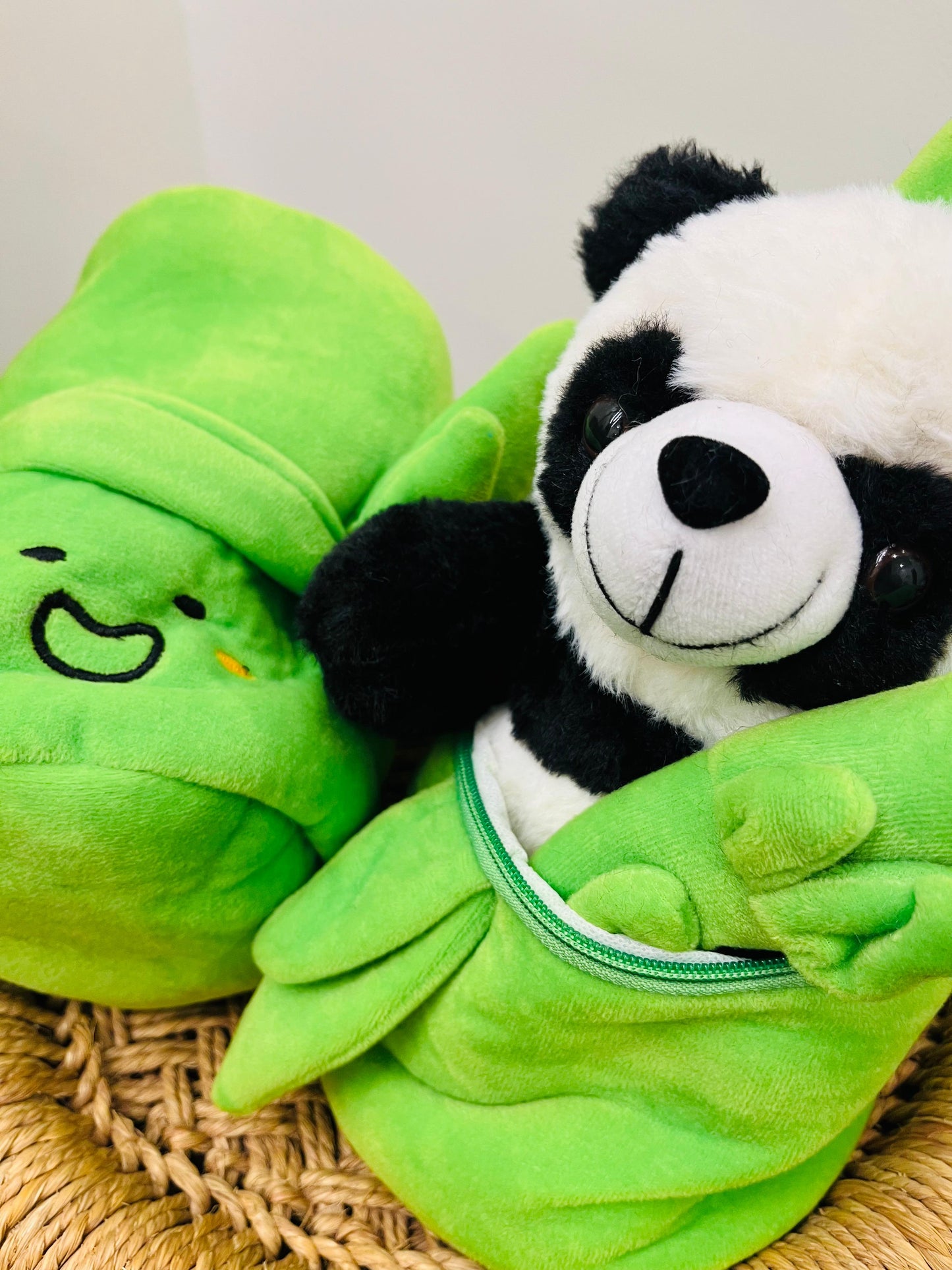 Baby Panda Plush Toy | Comes with Zip Bag
