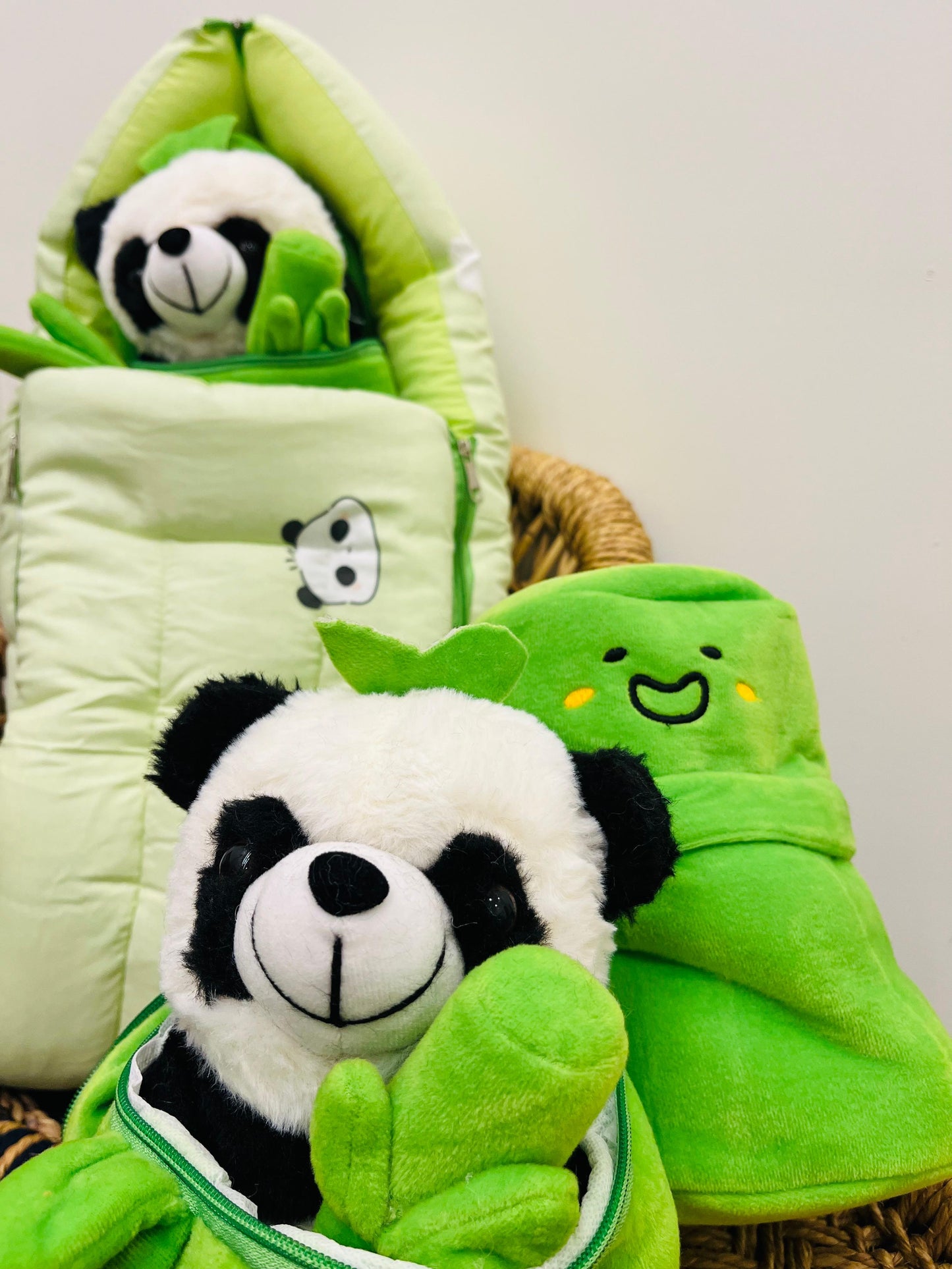 Baby Panda Plush Toy | Comes with Zip Bag