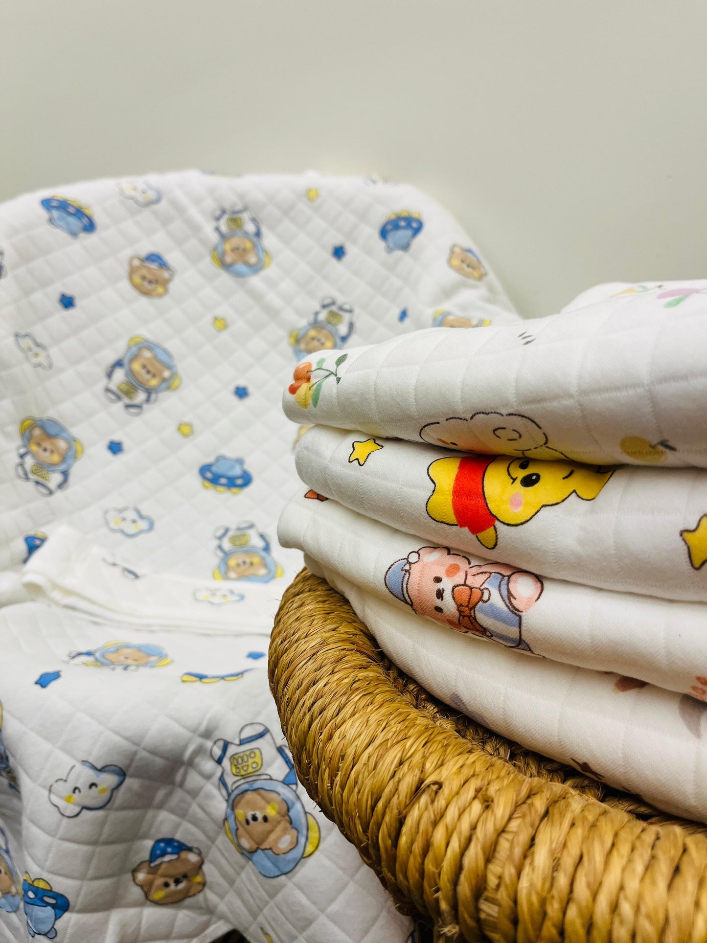 Eco - Muslin Cotton Hooded Blanket cum Towel | Dino Baby | (0 Months to 30 Months)