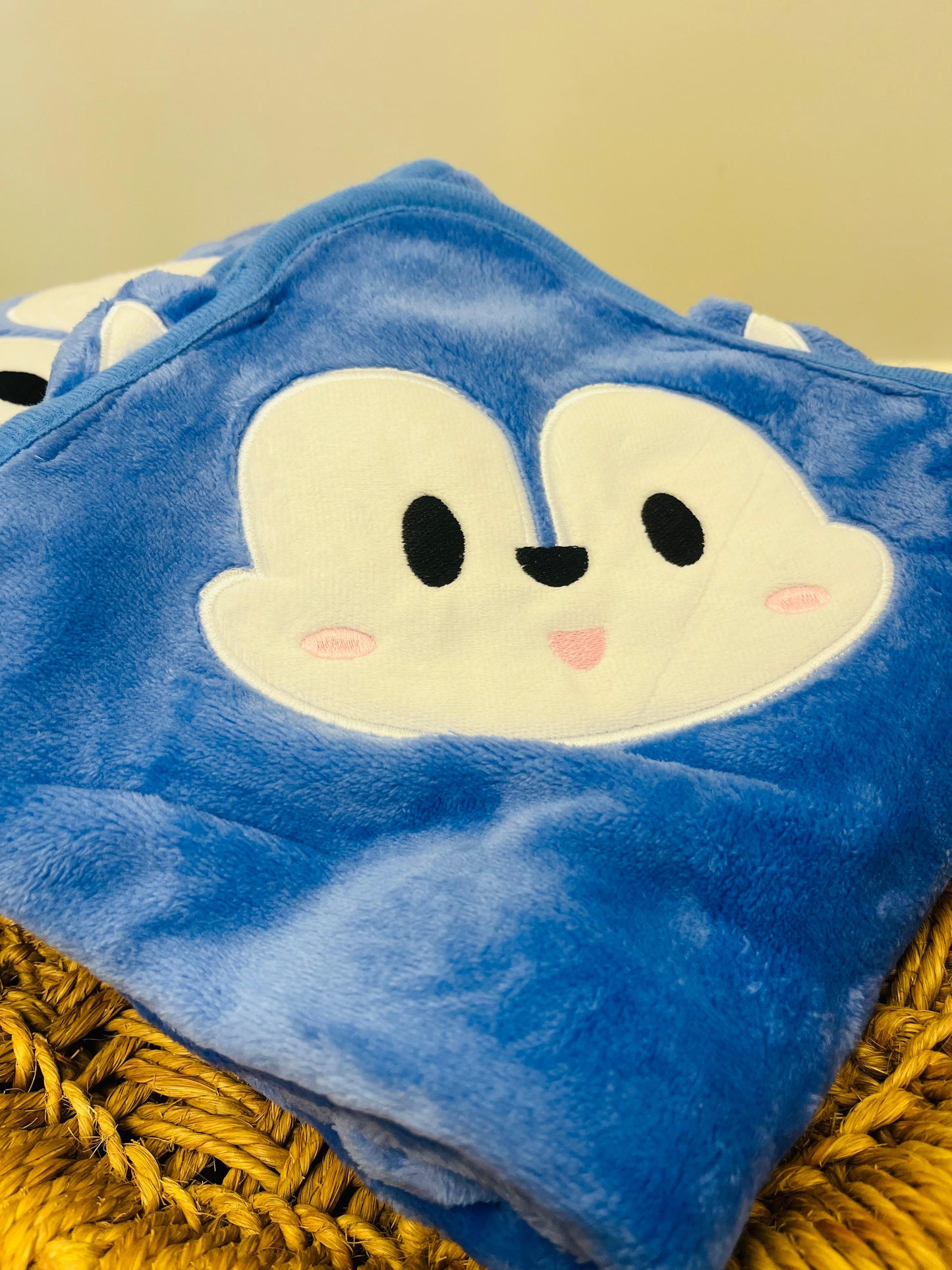 Blue Soft Towel/Blanket - Premium | Soft | Cozy | Skin-Friendly | (0 Months to 30 Months)