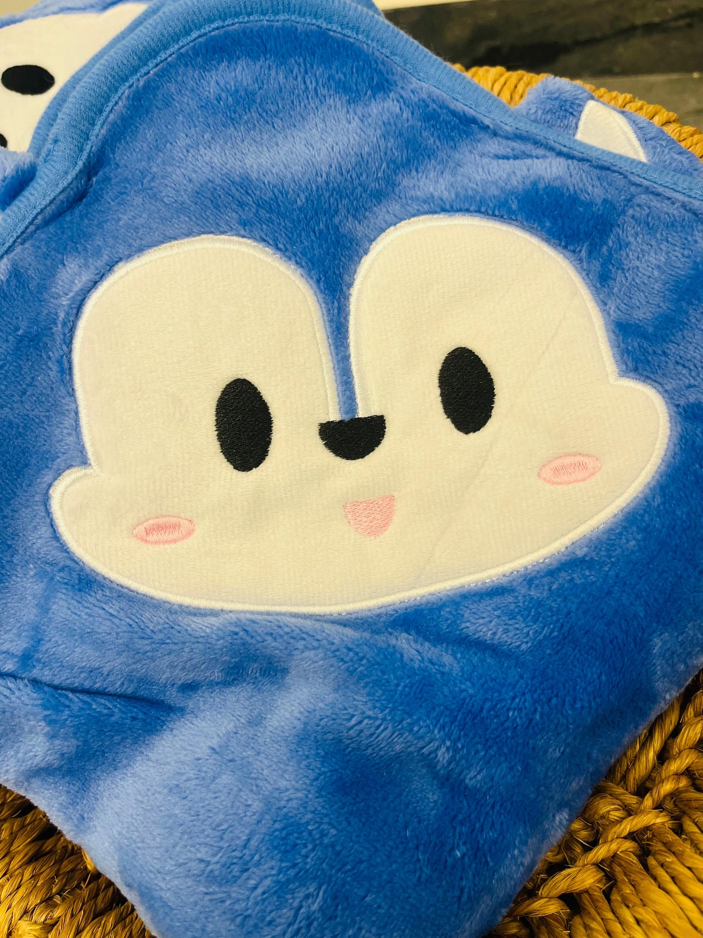 Blue Soft Towel/Blanket - Premium | Soft | Cozy | Skin-Friendly | (0 Months to 30 Months)