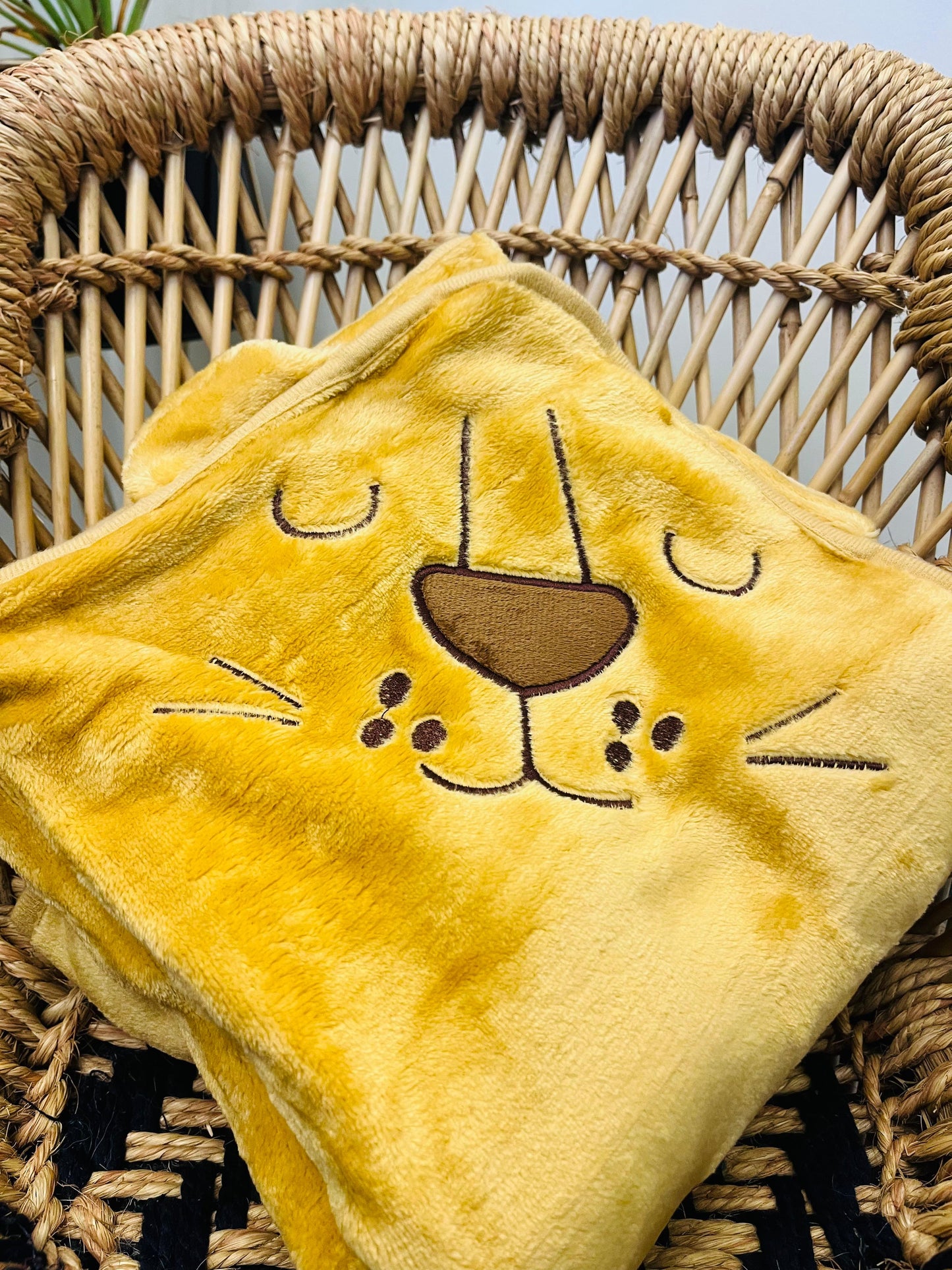 Golden Brown Soft Towel/Blanket - Premium | Soft | Cozy | Skin-Friendly | (0 Months to 30 Months)