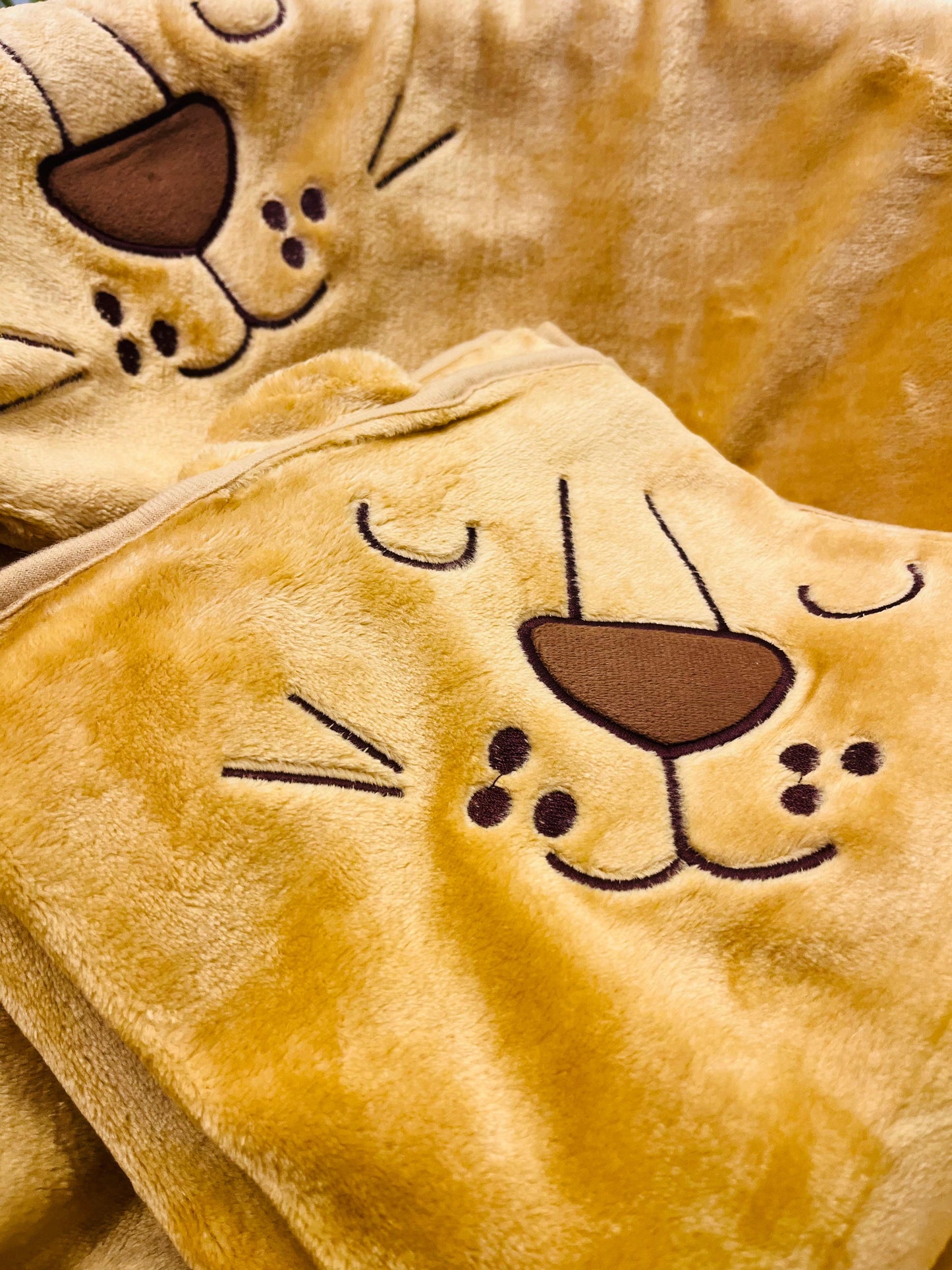 Golden Brown Soft Towel/Blanket - Premium | Soft | Cozy | Skin-Friendly | (0 Months to 30 Months)