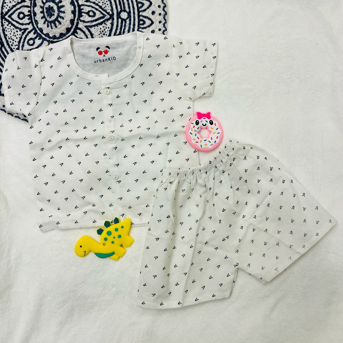 Cotton Co-ord Sets | Pure Cotton | Shirt & Shorts | 6-12 Months