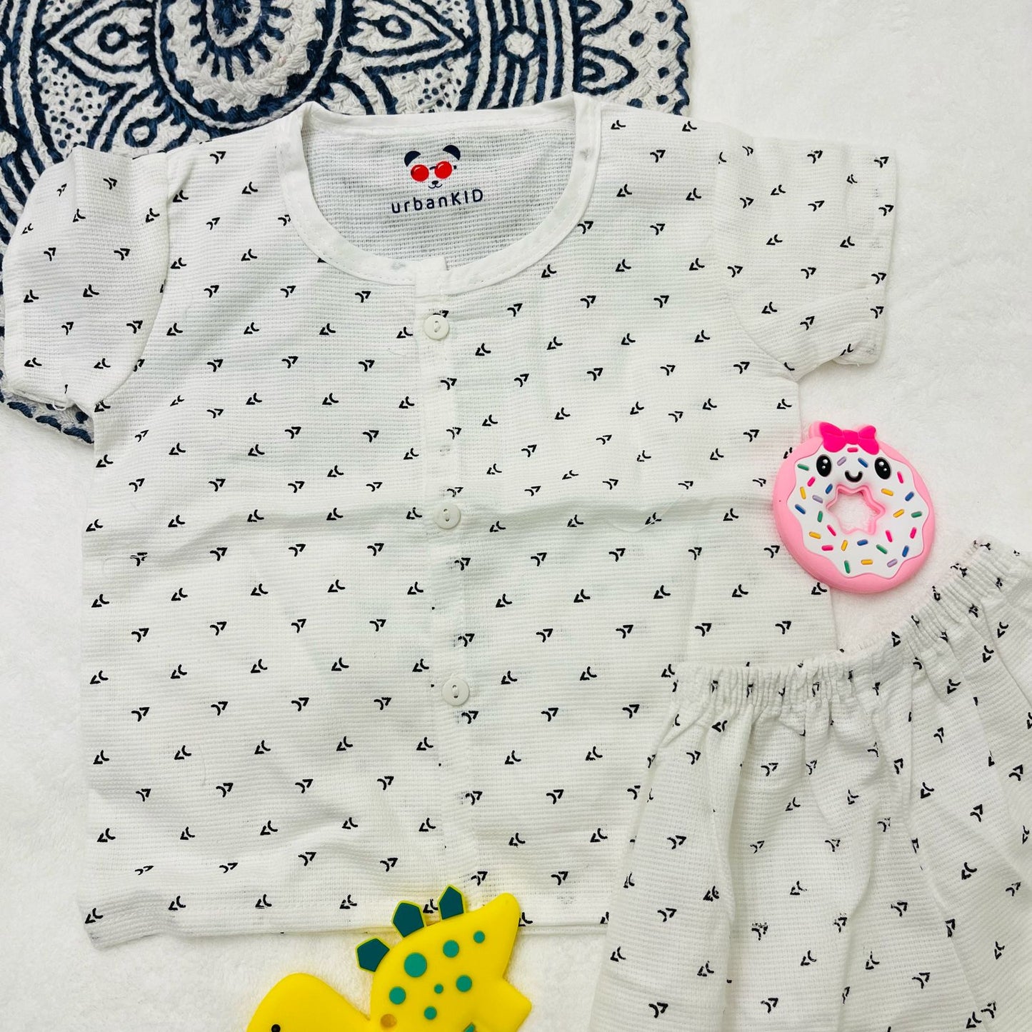 Cotton Co-ord Sets | Pure Cotton | Shirt & Shorts | 6-12 Months