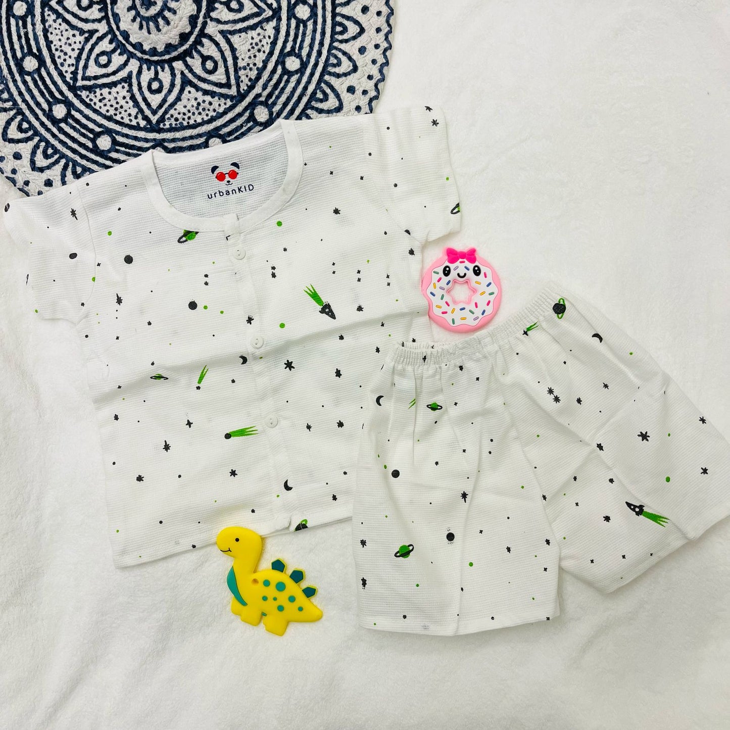 Cotton Co-ord Sets | Pure Cotton | Shirt & Shorts | 6-12 Months