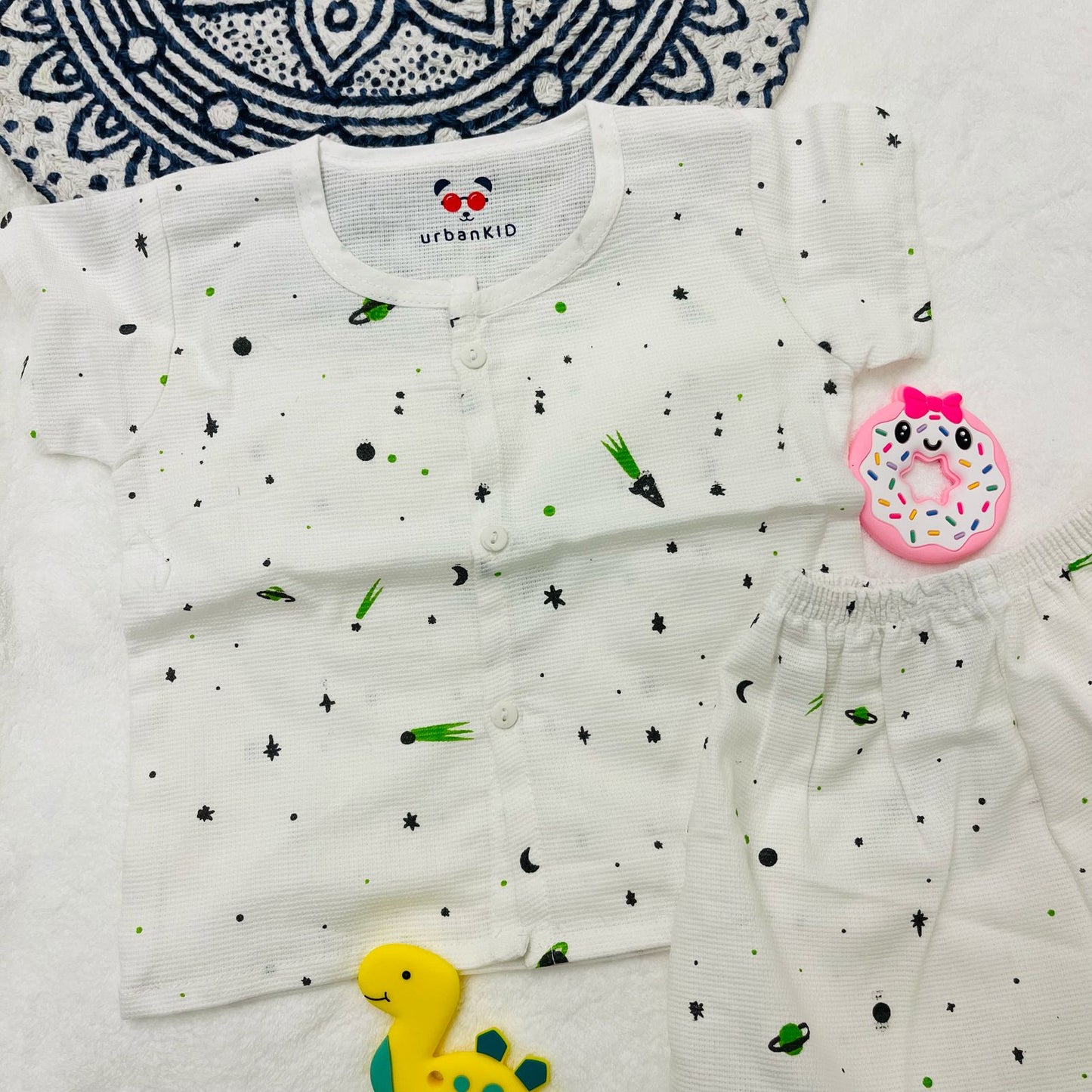 Cotton Co-ord Sets | Pure Cotton | Shirt & Shorts | 6-12 Months
