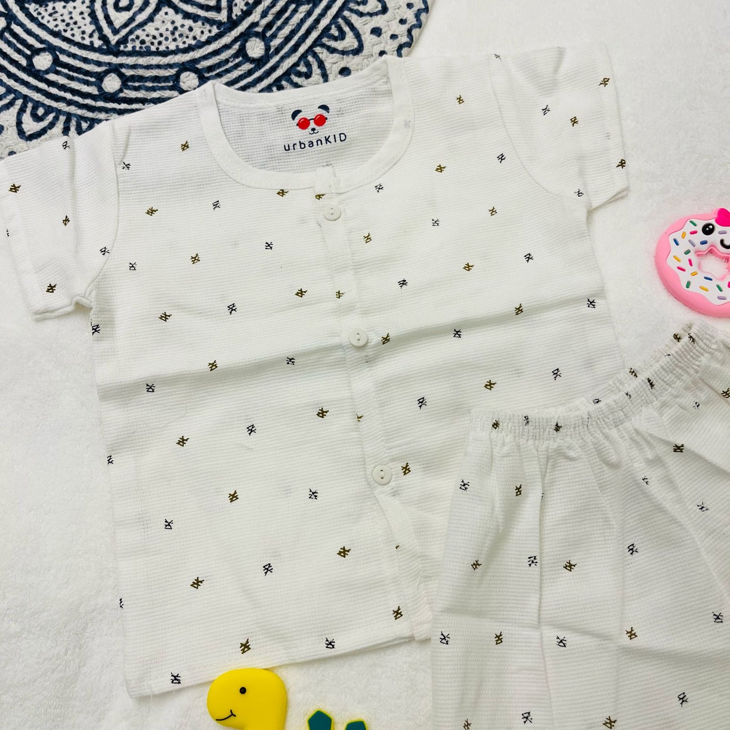Cotton Co-ord Sets | Pure Cotton | Shirt & Shorts | 6-12 Months