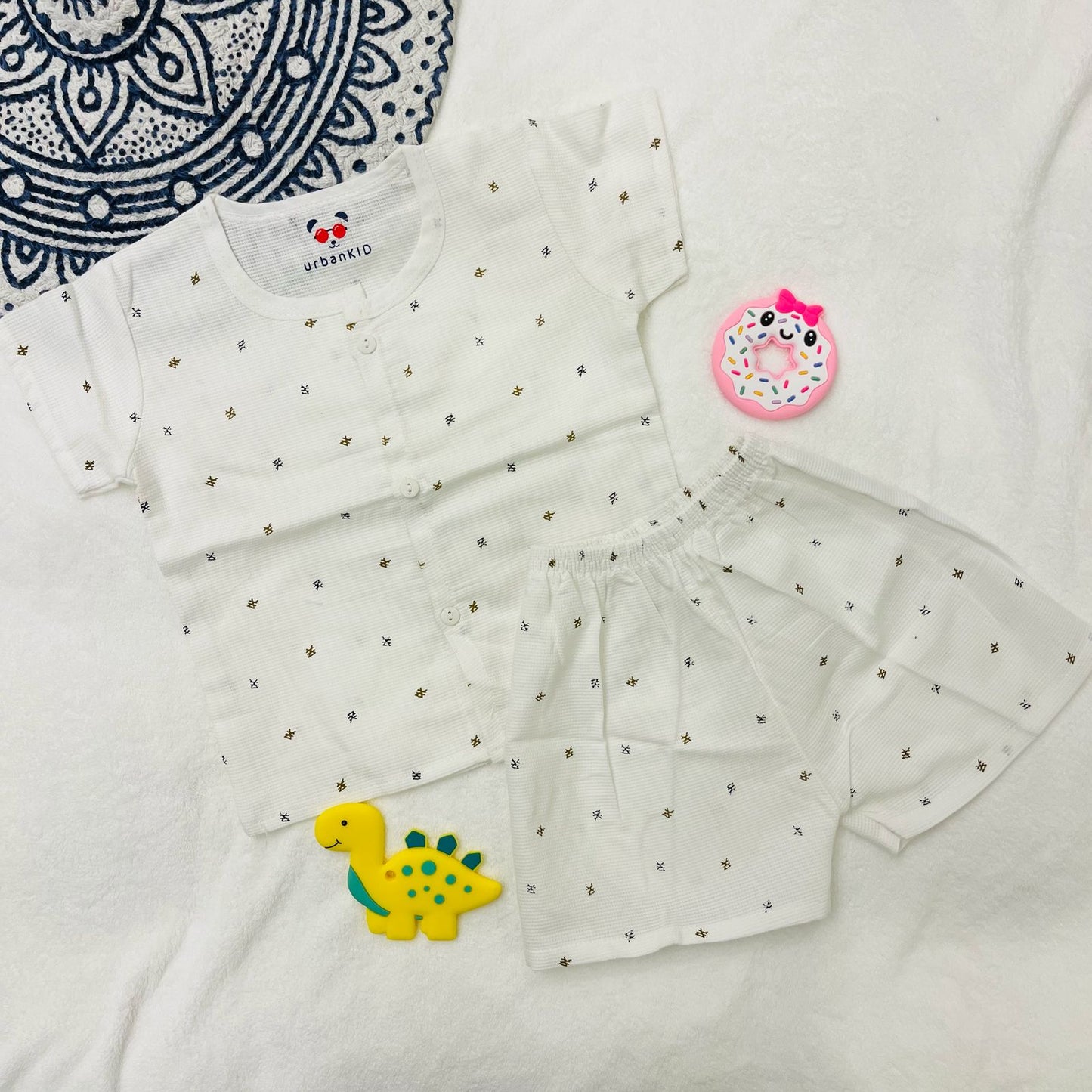 Cotton Co-ord Sets | Pure Cotton | Shirt & Shorts | 6-12 Months