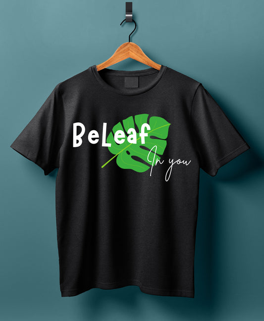 Women Cotton T-Shirt - Be-Leaf