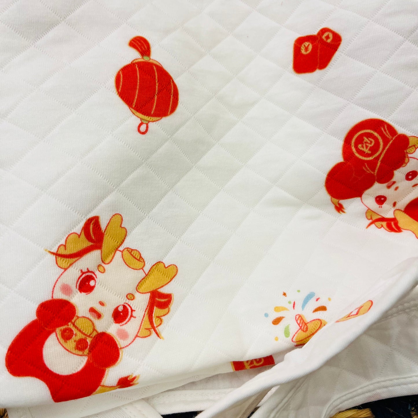 Eco - Muslin Cotton Hooded Blanket cum Towel | Miffy Bear & Japanese | (0 Months to 30 Months)