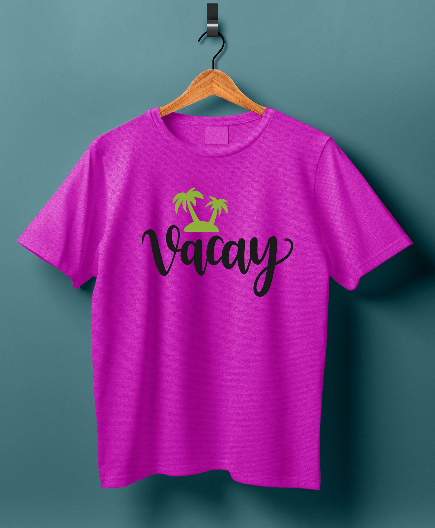 Women Cotton T-Shirt - Vacay