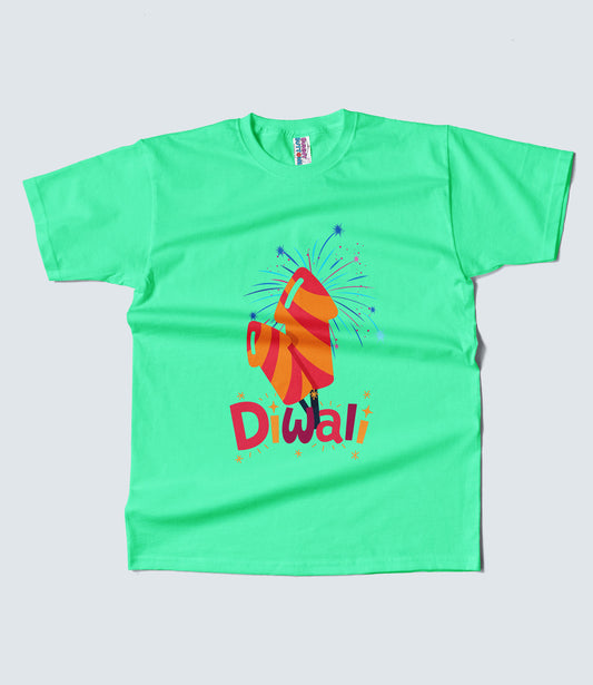 Kids T-Shirt - Diwali Rocket (Unisex)