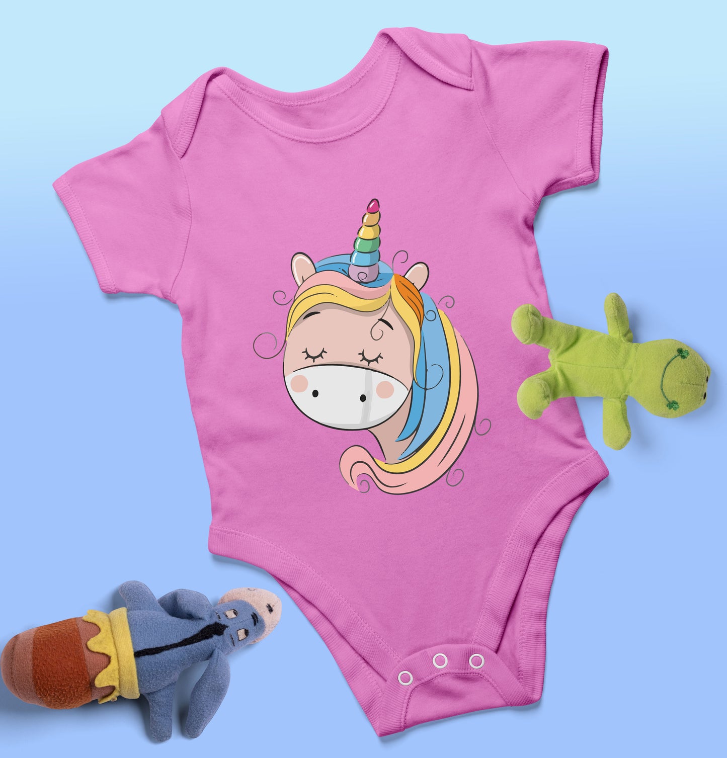 Infant Romper (0-12 months) Unisex - Unicorn